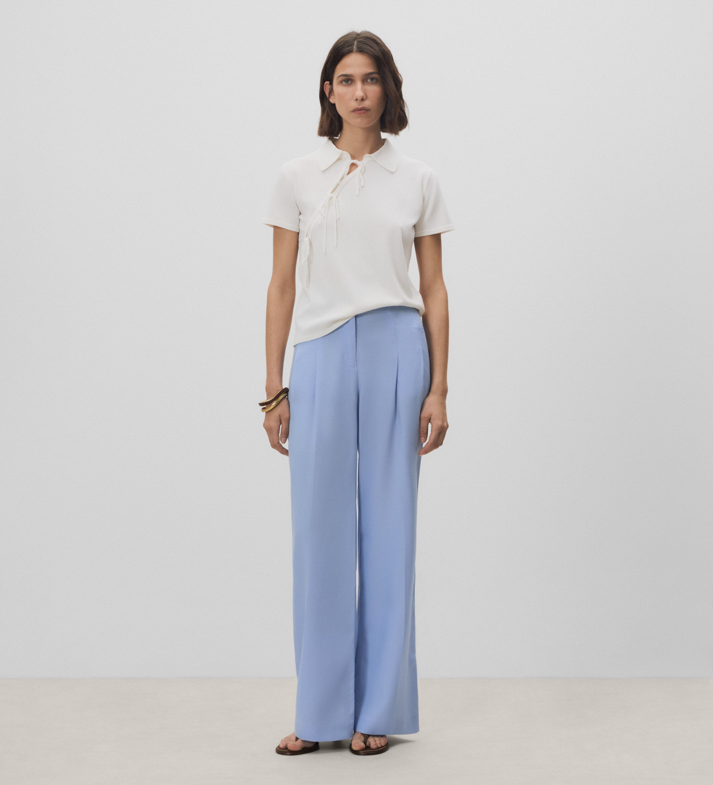 Pantalon large avec poches
