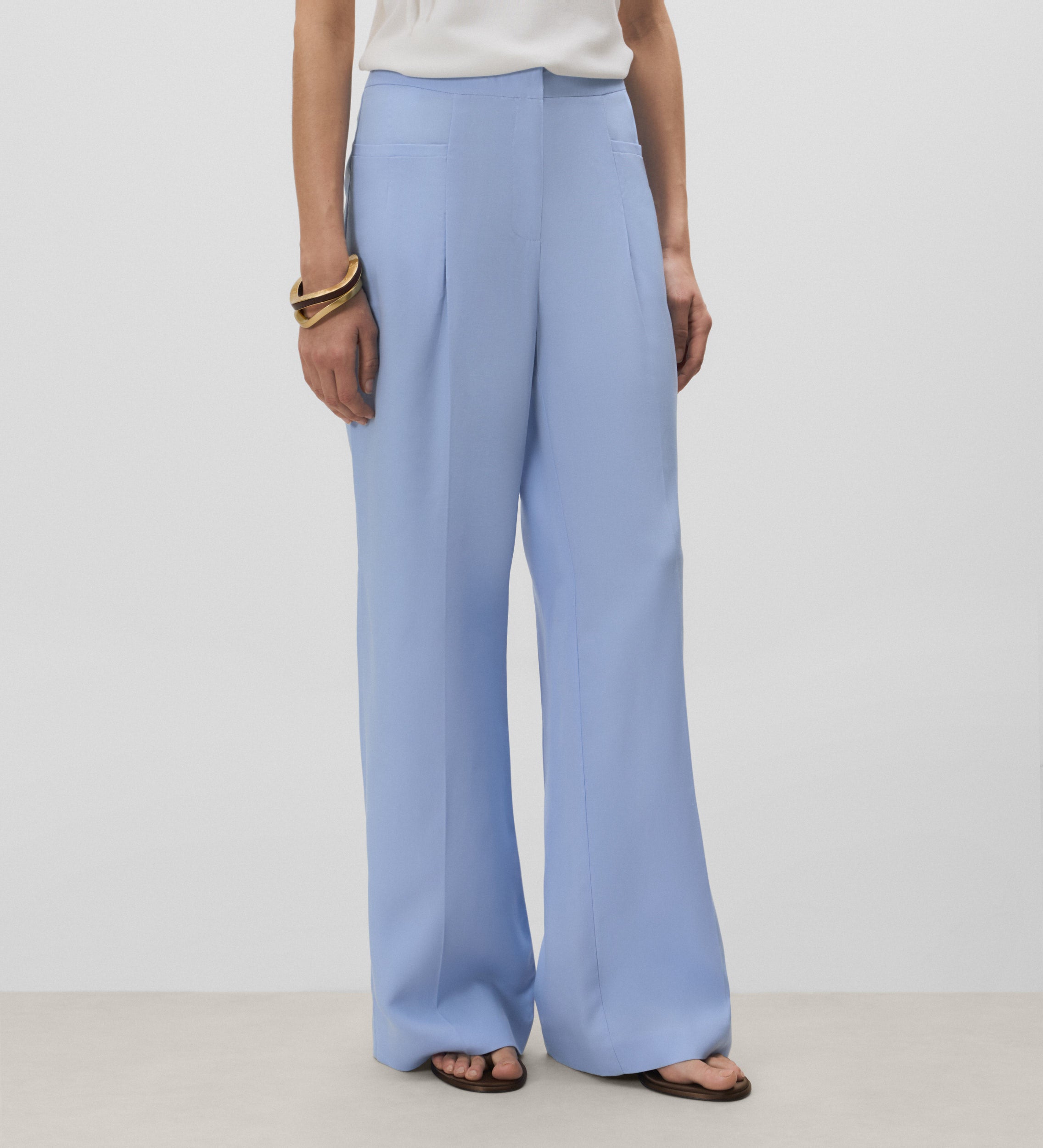 Pantalon large avec poches