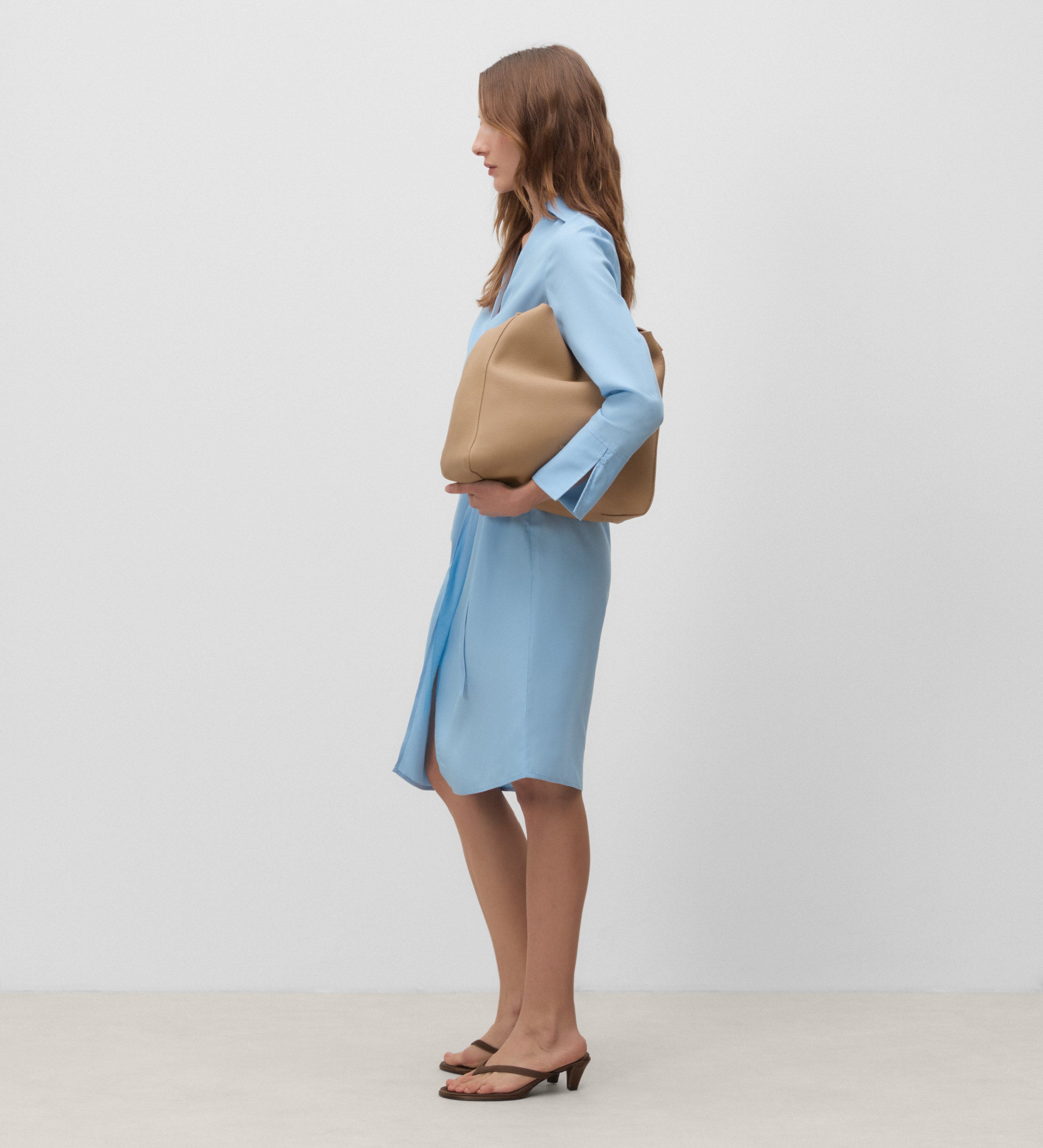 Short wrap dress