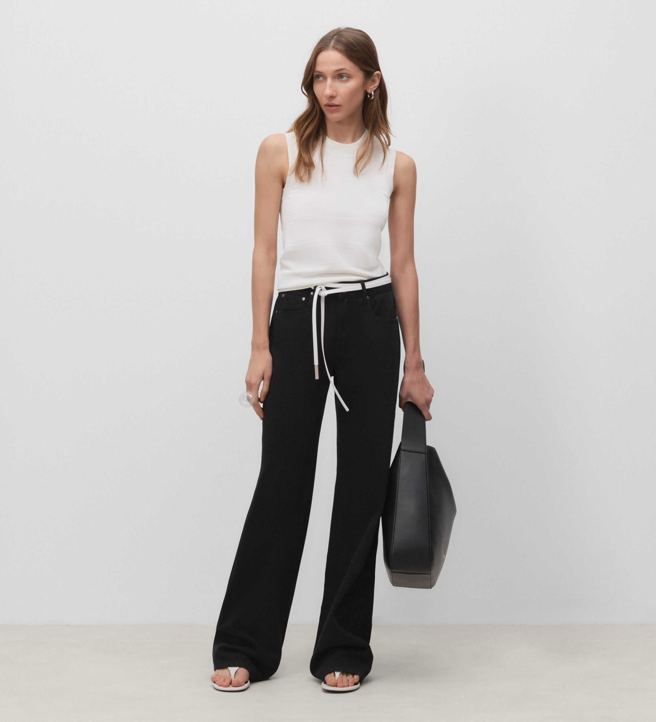 Top punto micro calados