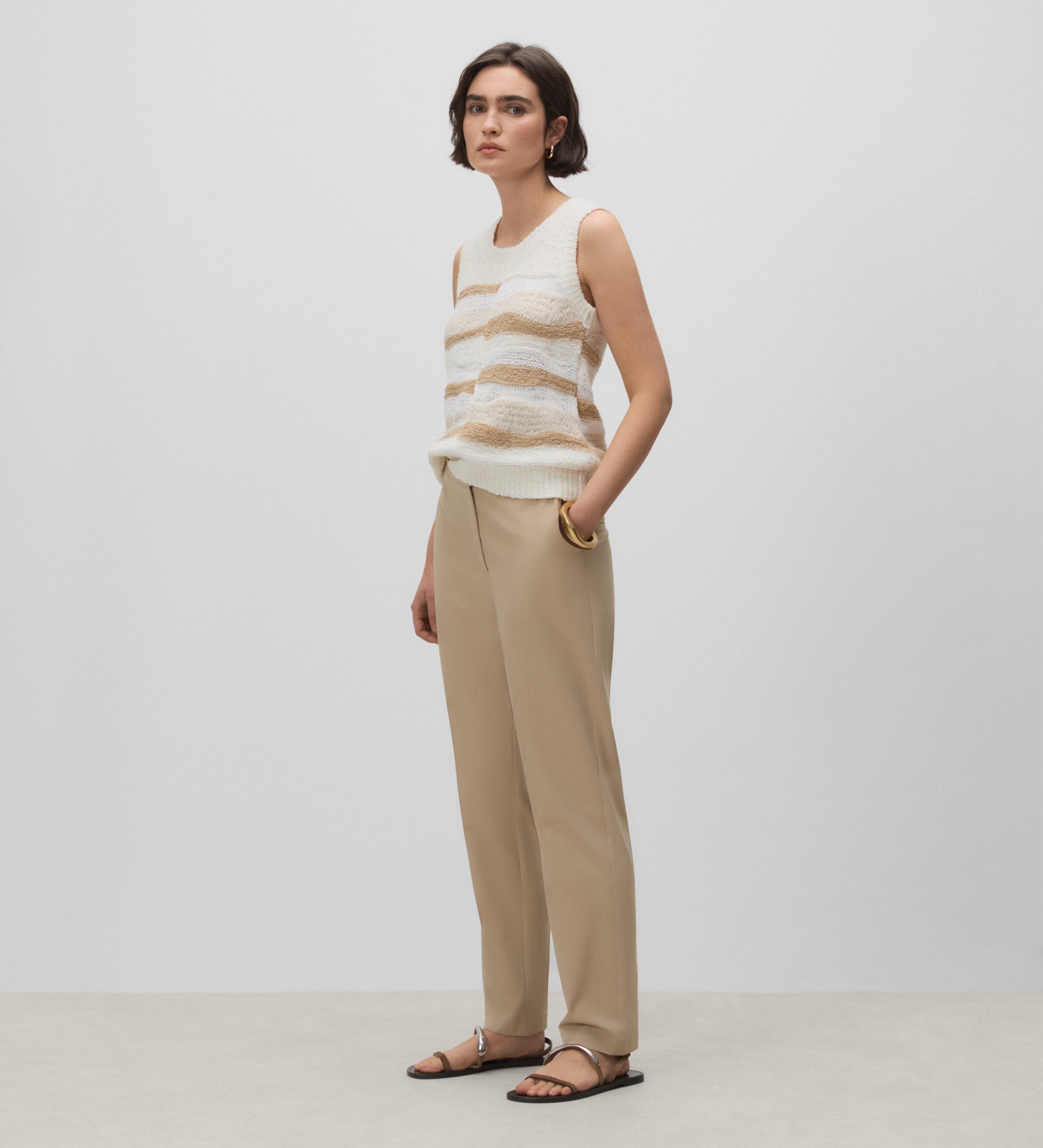 Pantalón chino recto
