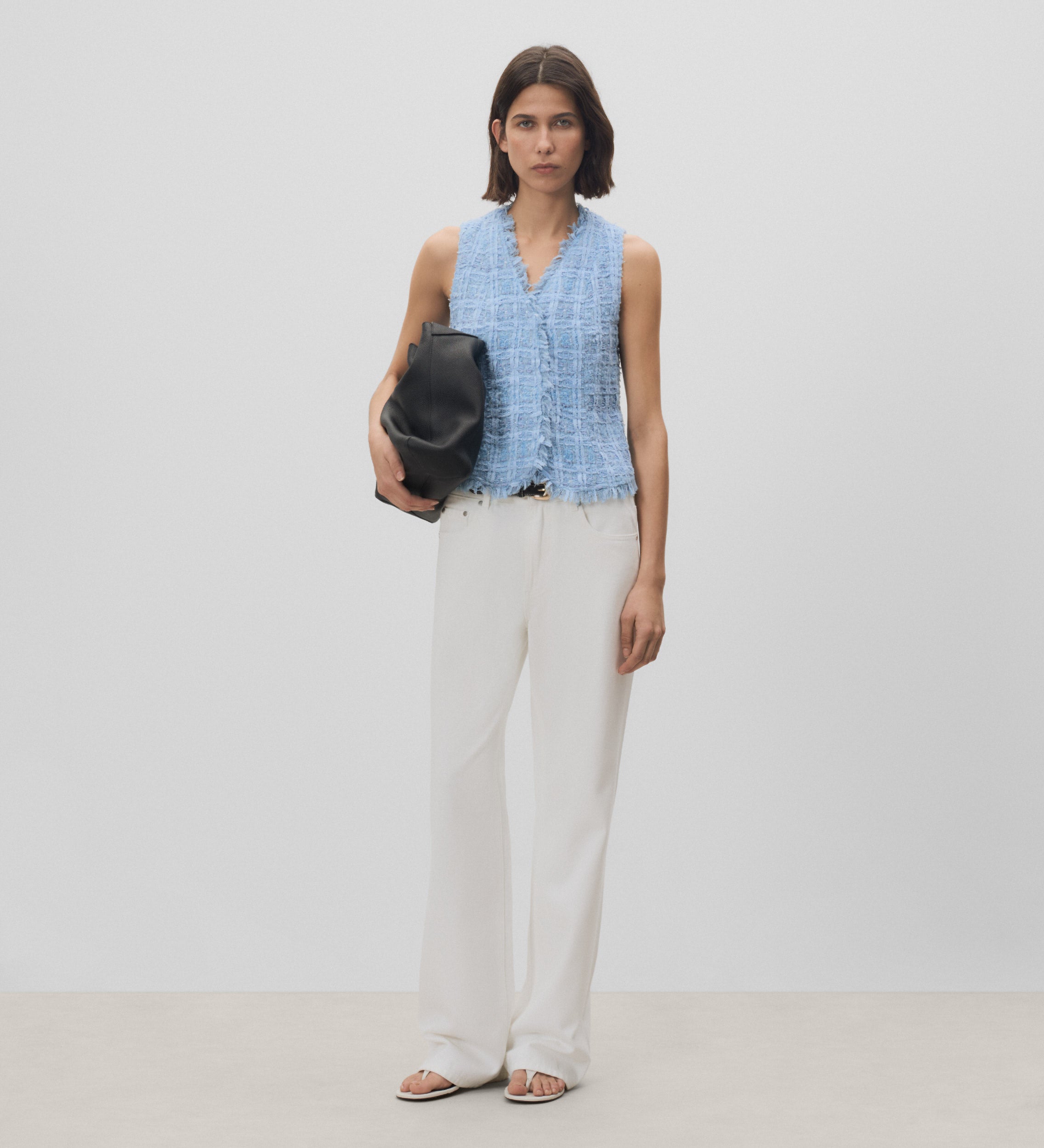 Chaleco tejido fantasía