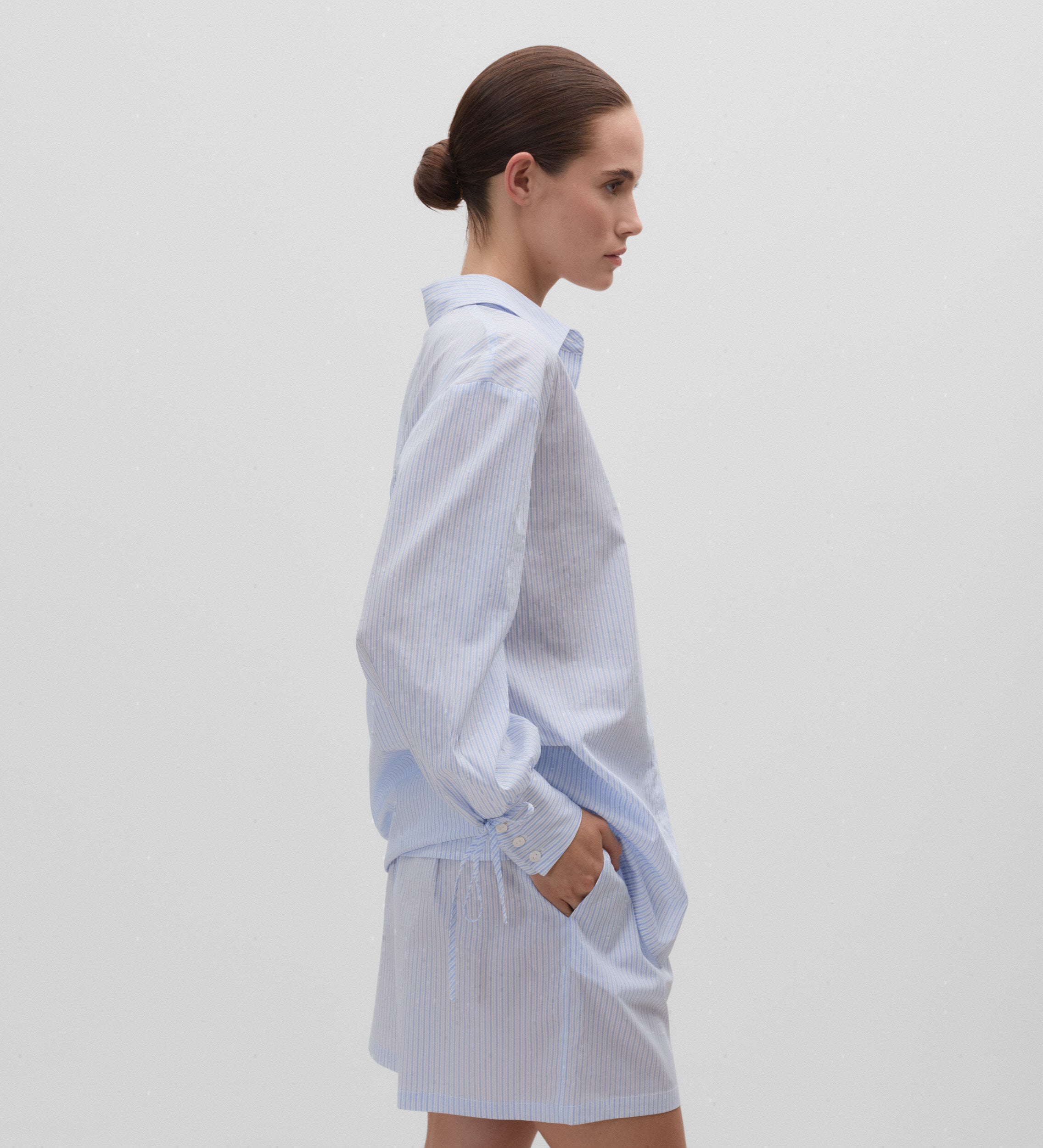 Camisa rayas oversize