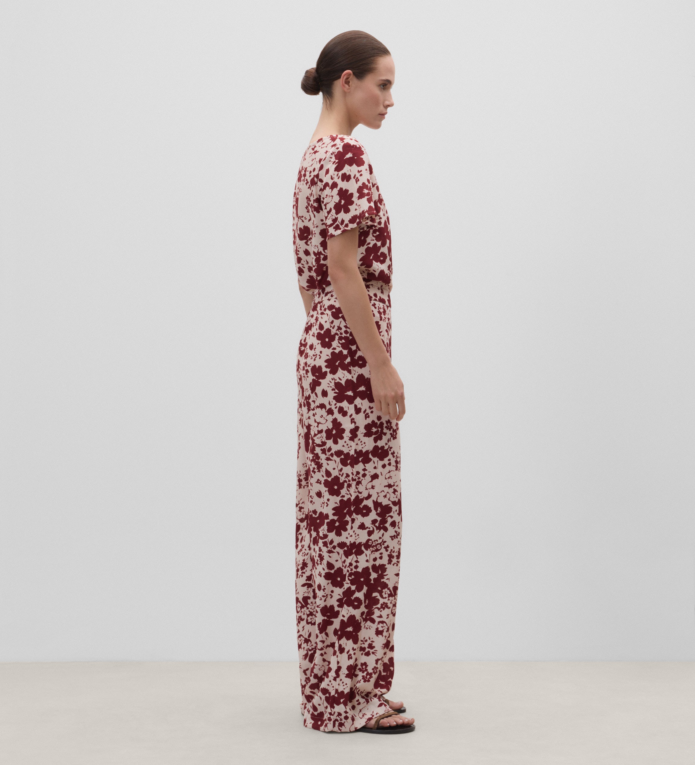 Pantalón fluido estampado