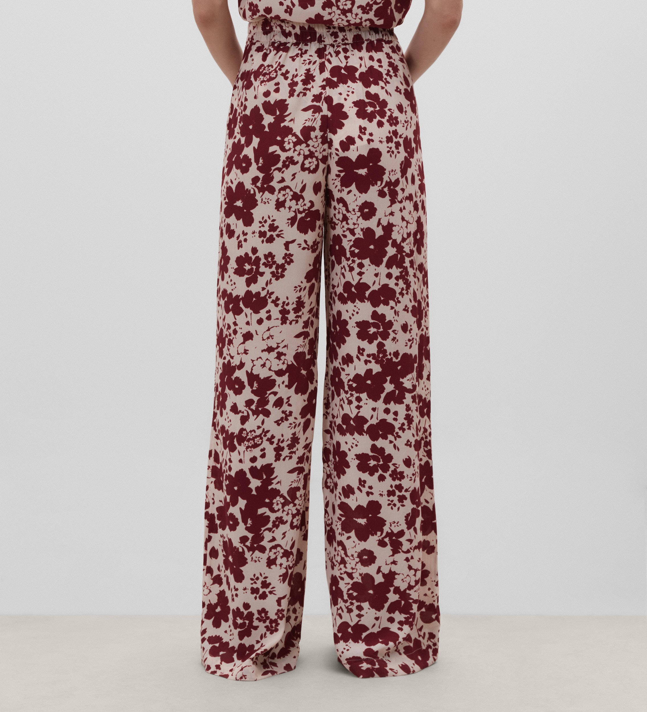 Pantalón fluido estampado