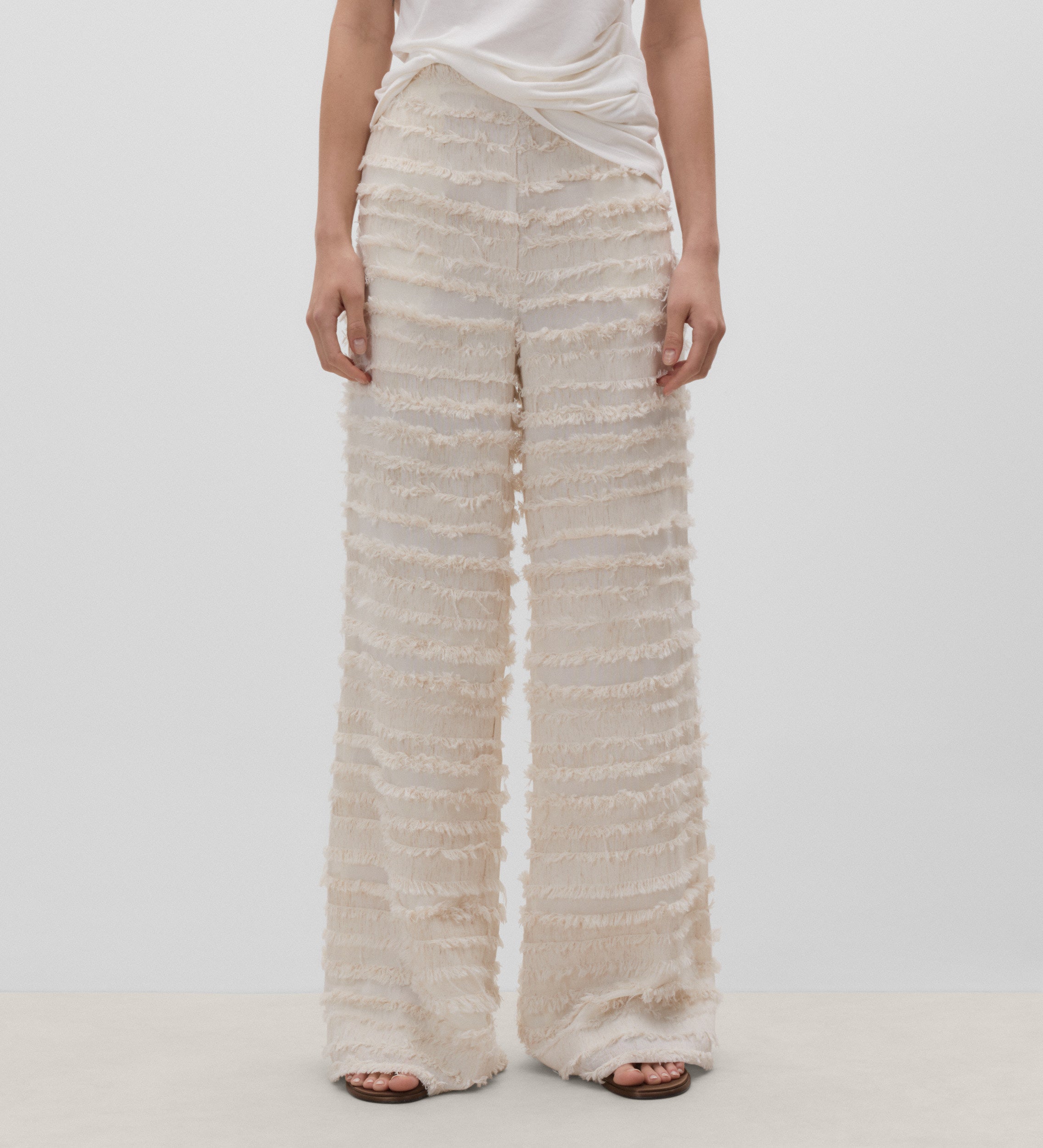 Textured pants