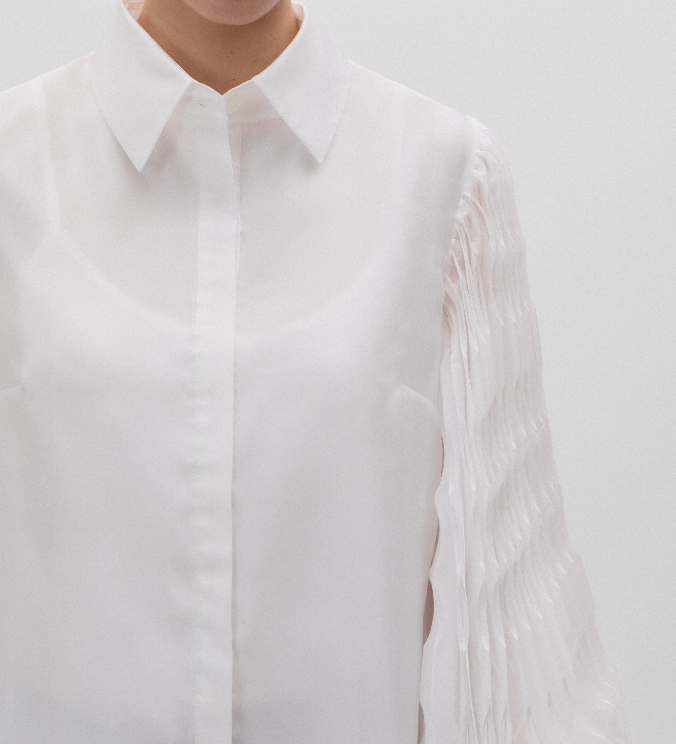 Blusa camisera organza