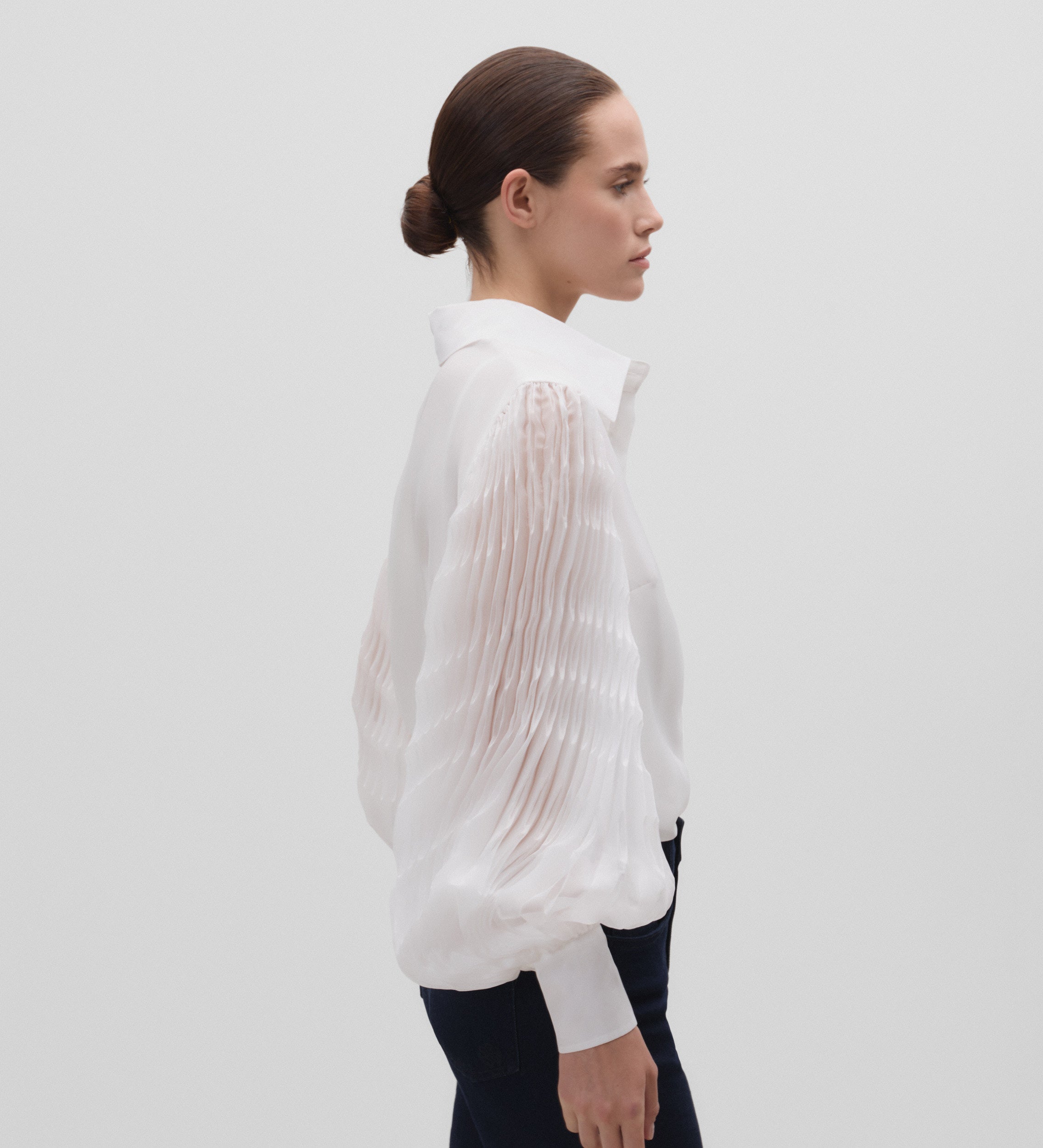 Blusa camisera organza