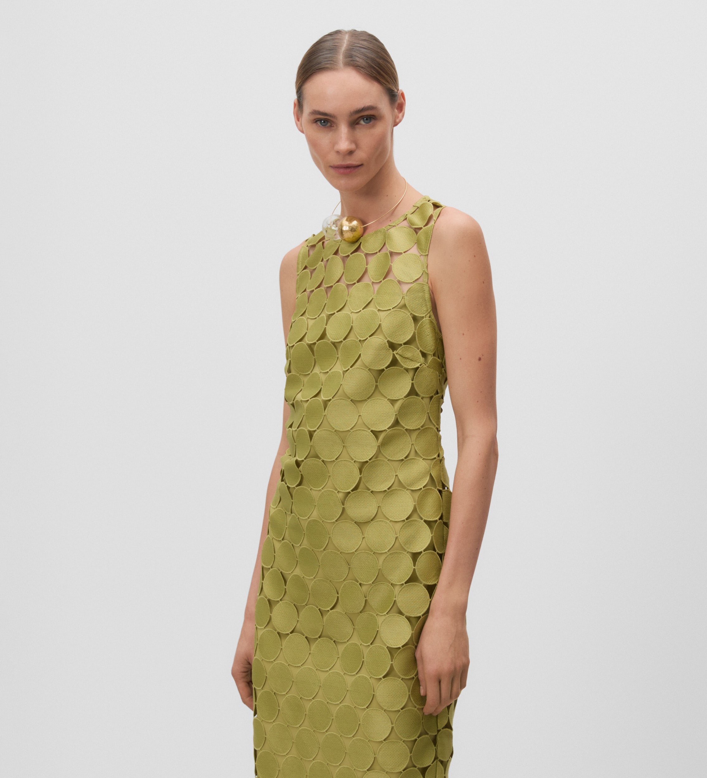 Vestido tubo sin mangas
