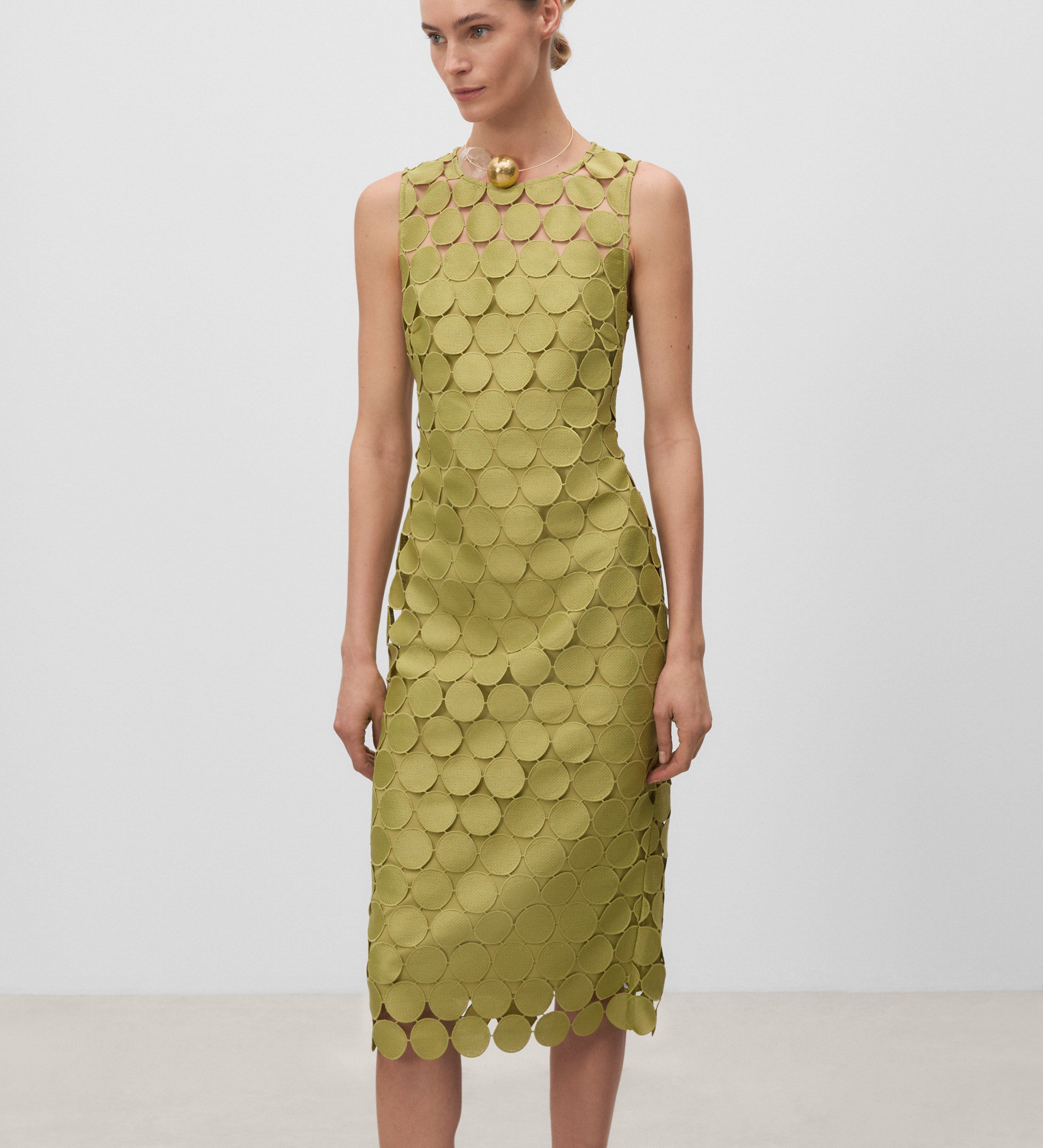 Vestido tubo sin mangas