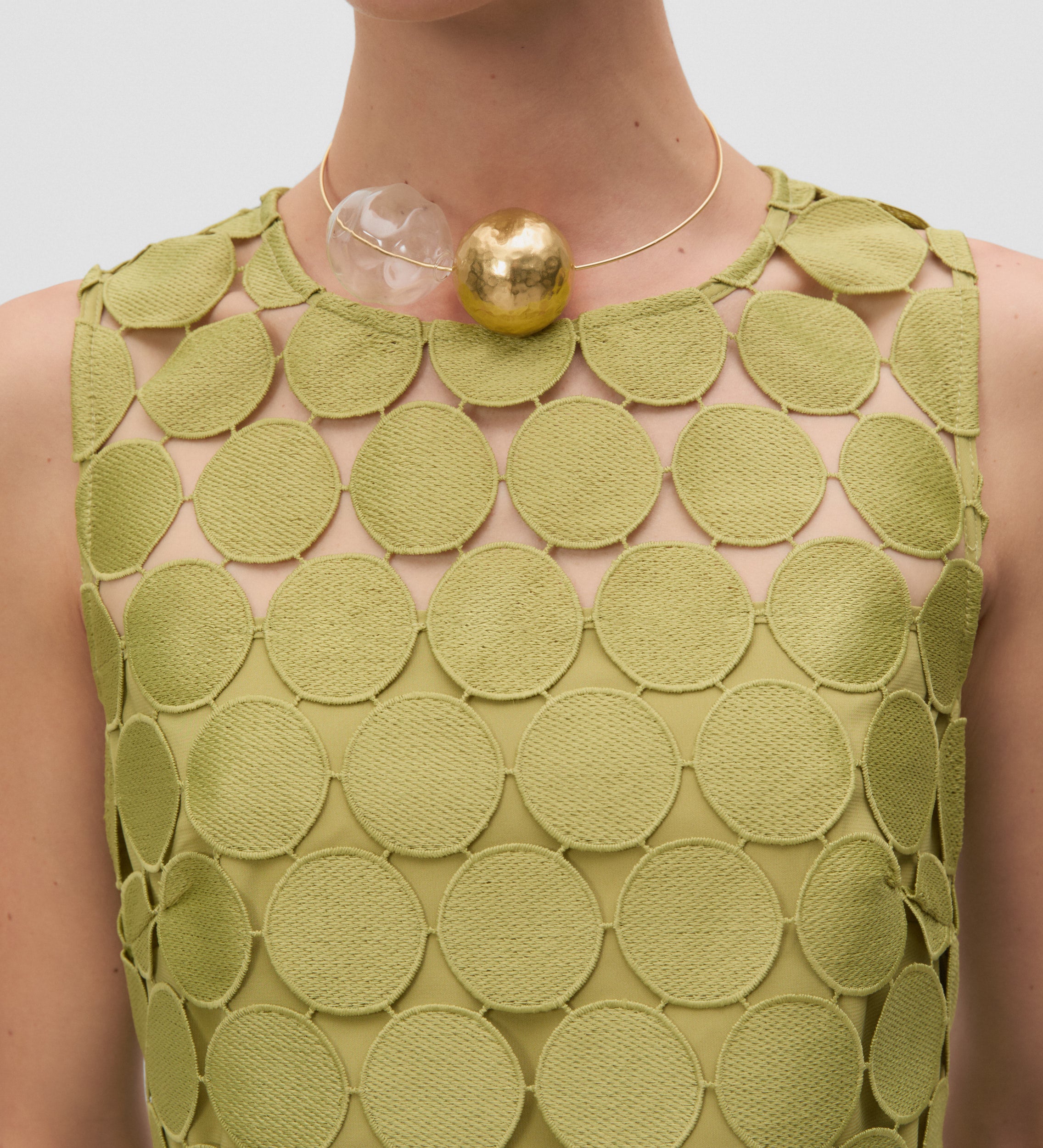 Vestido tubo sin mangas