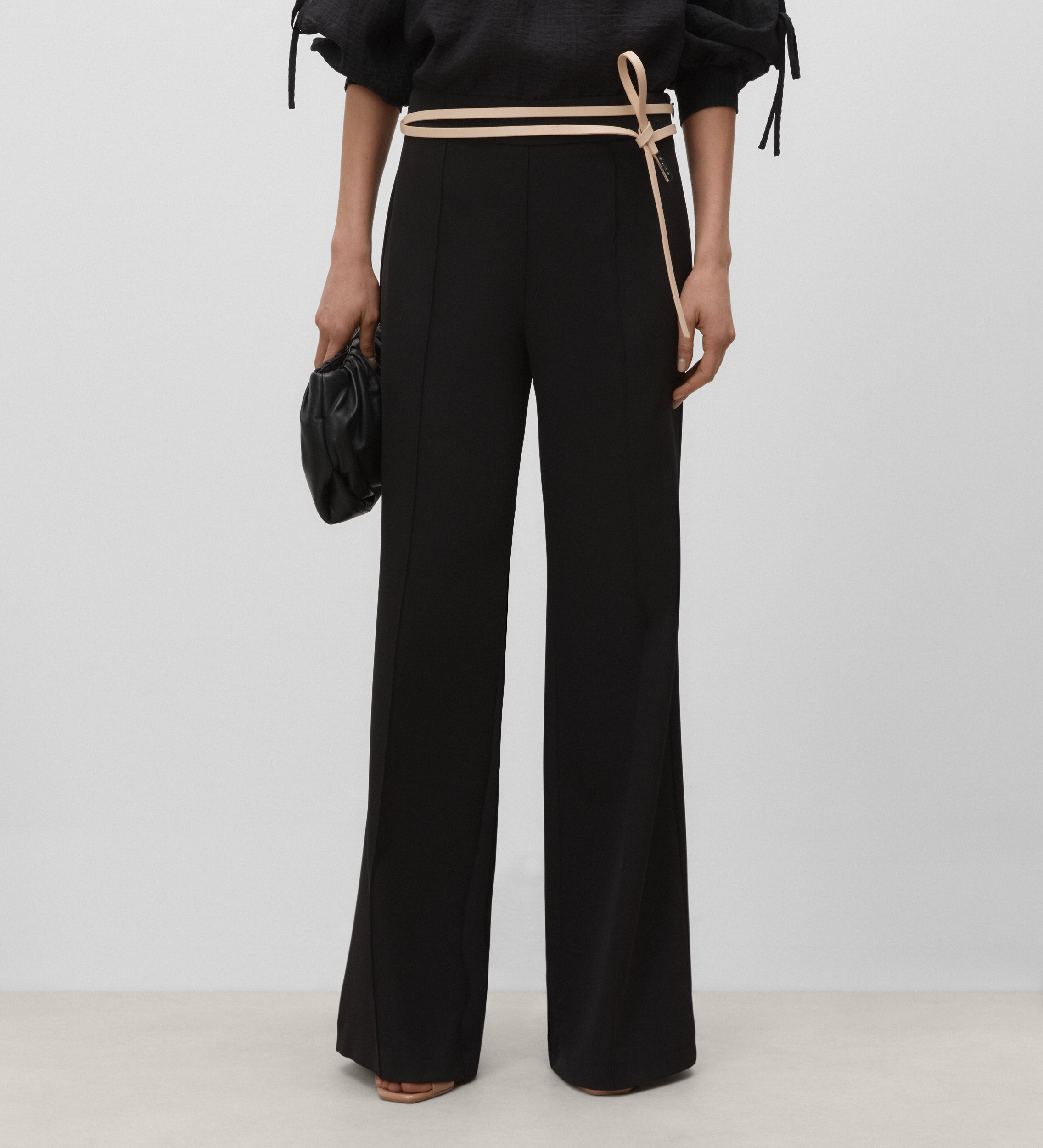 Cinturón cordón piel