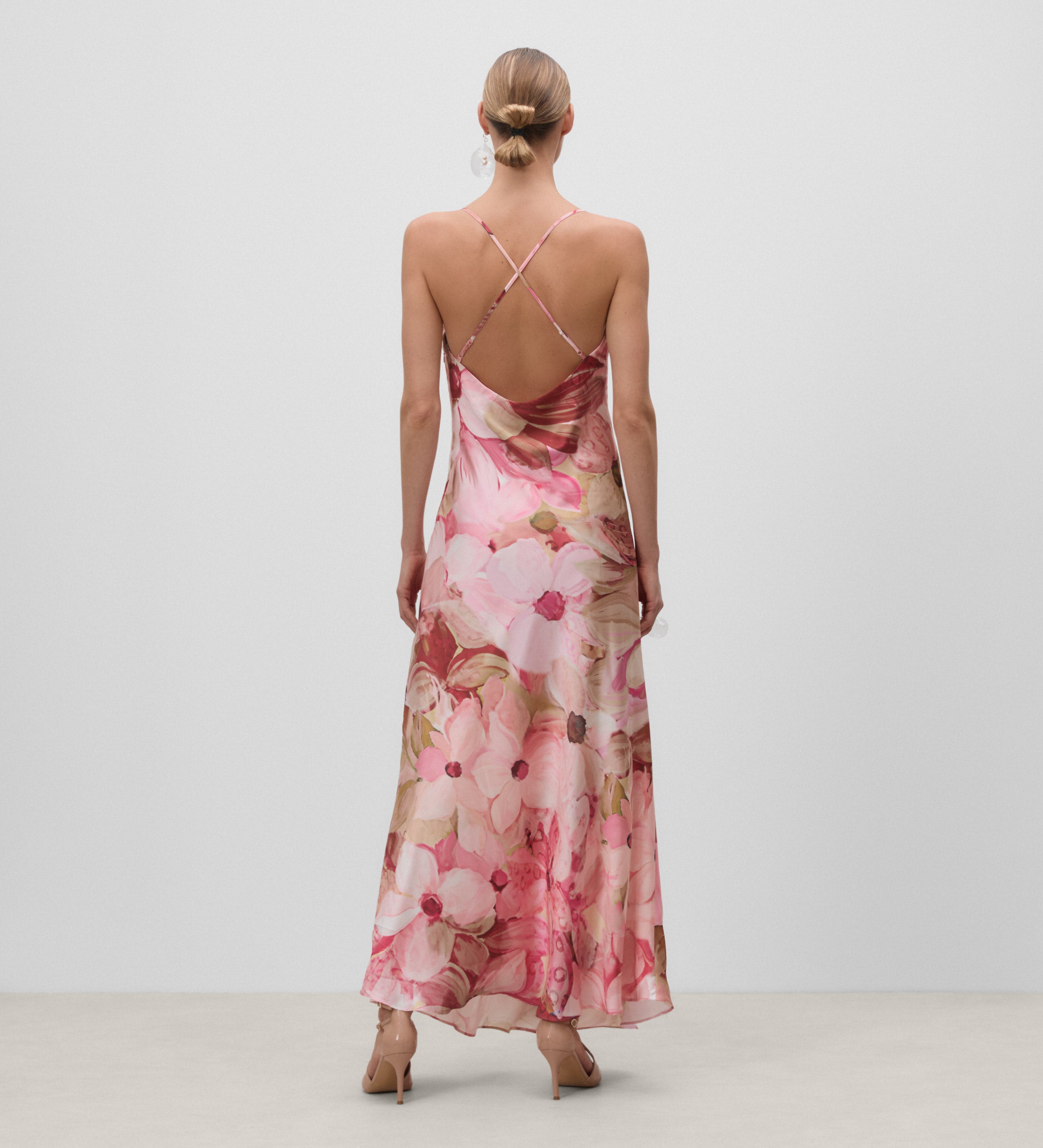 Vestido largo tirantes