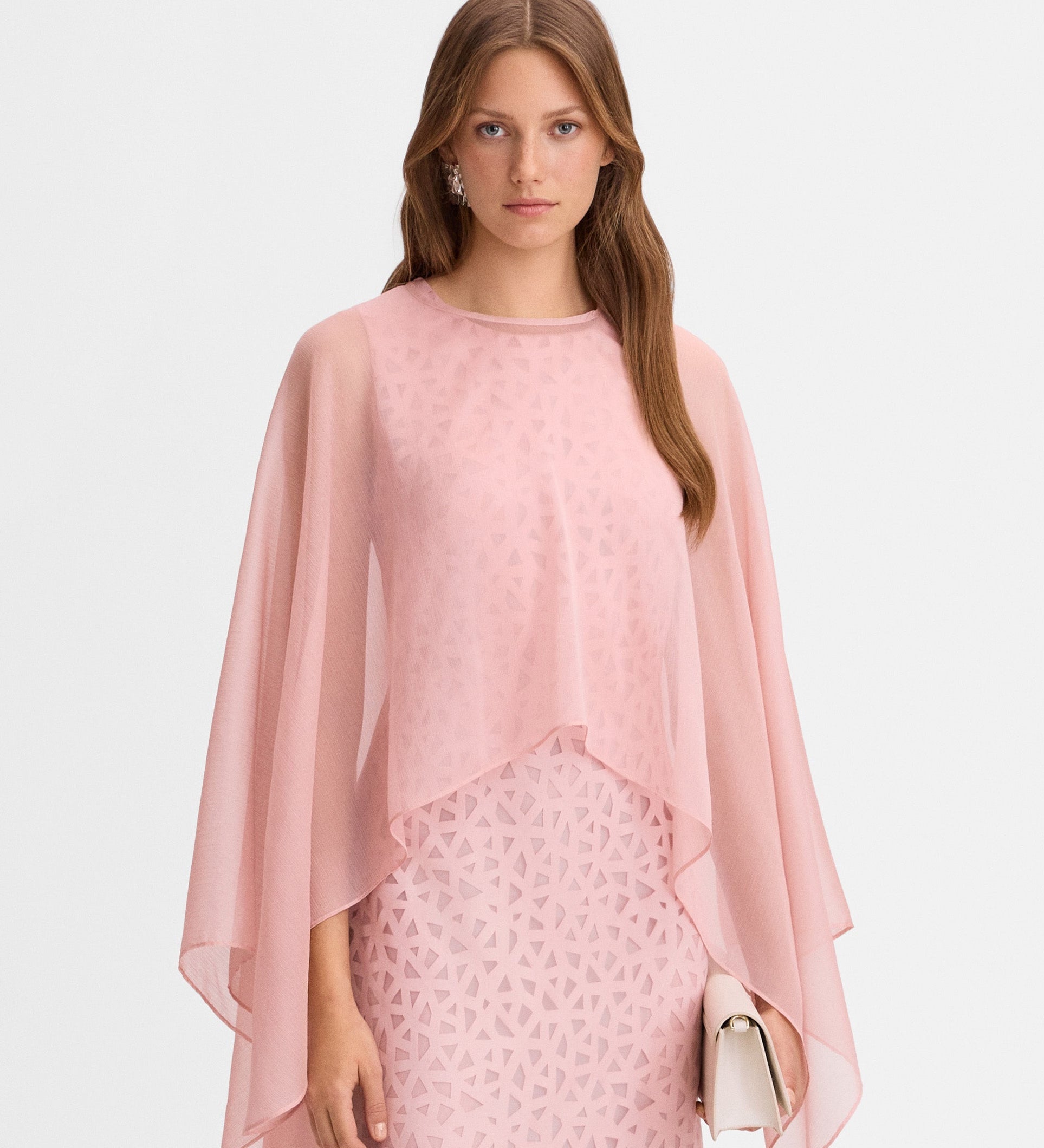 Chiffon poncho
