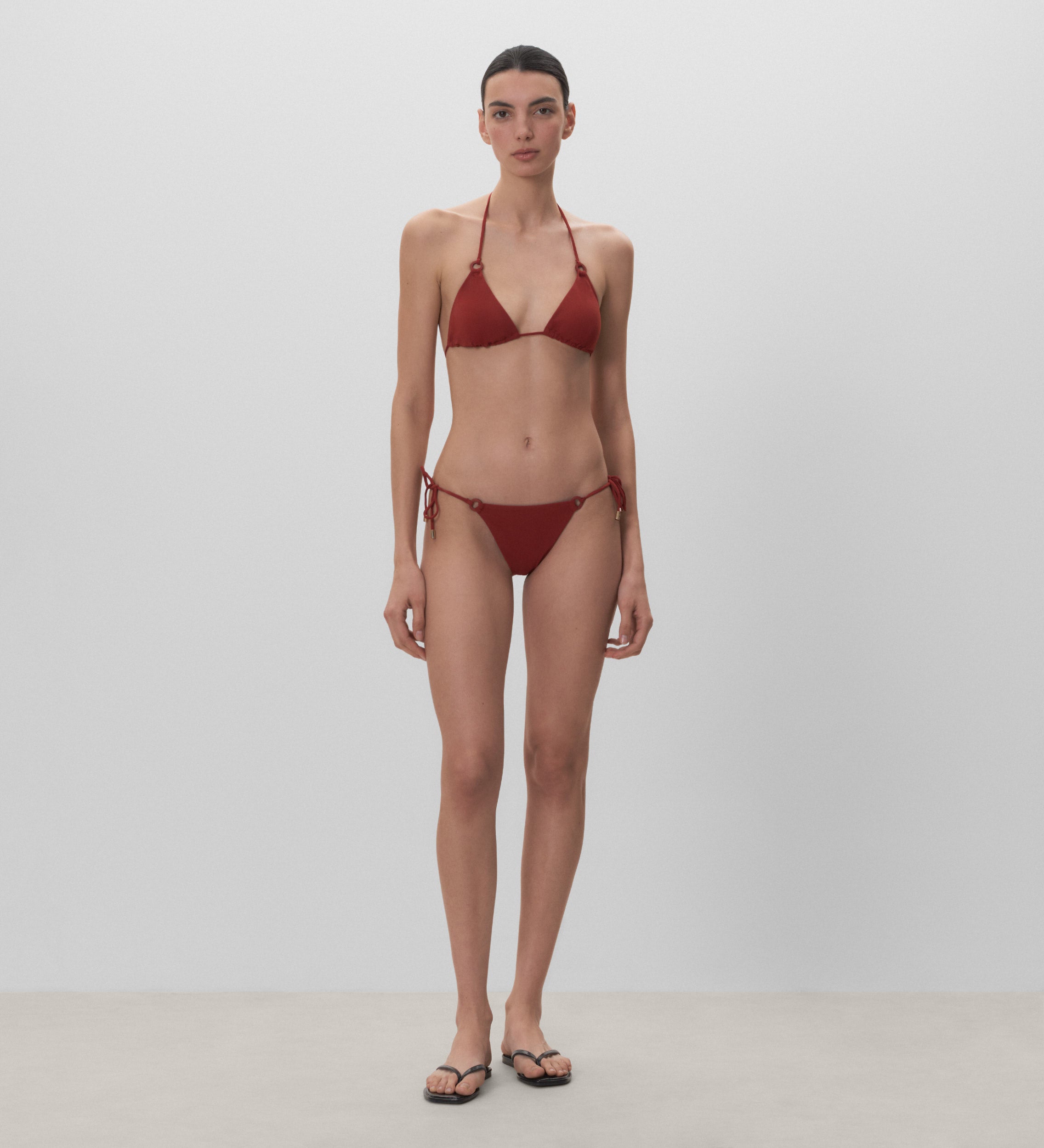 Triangle bikini top
