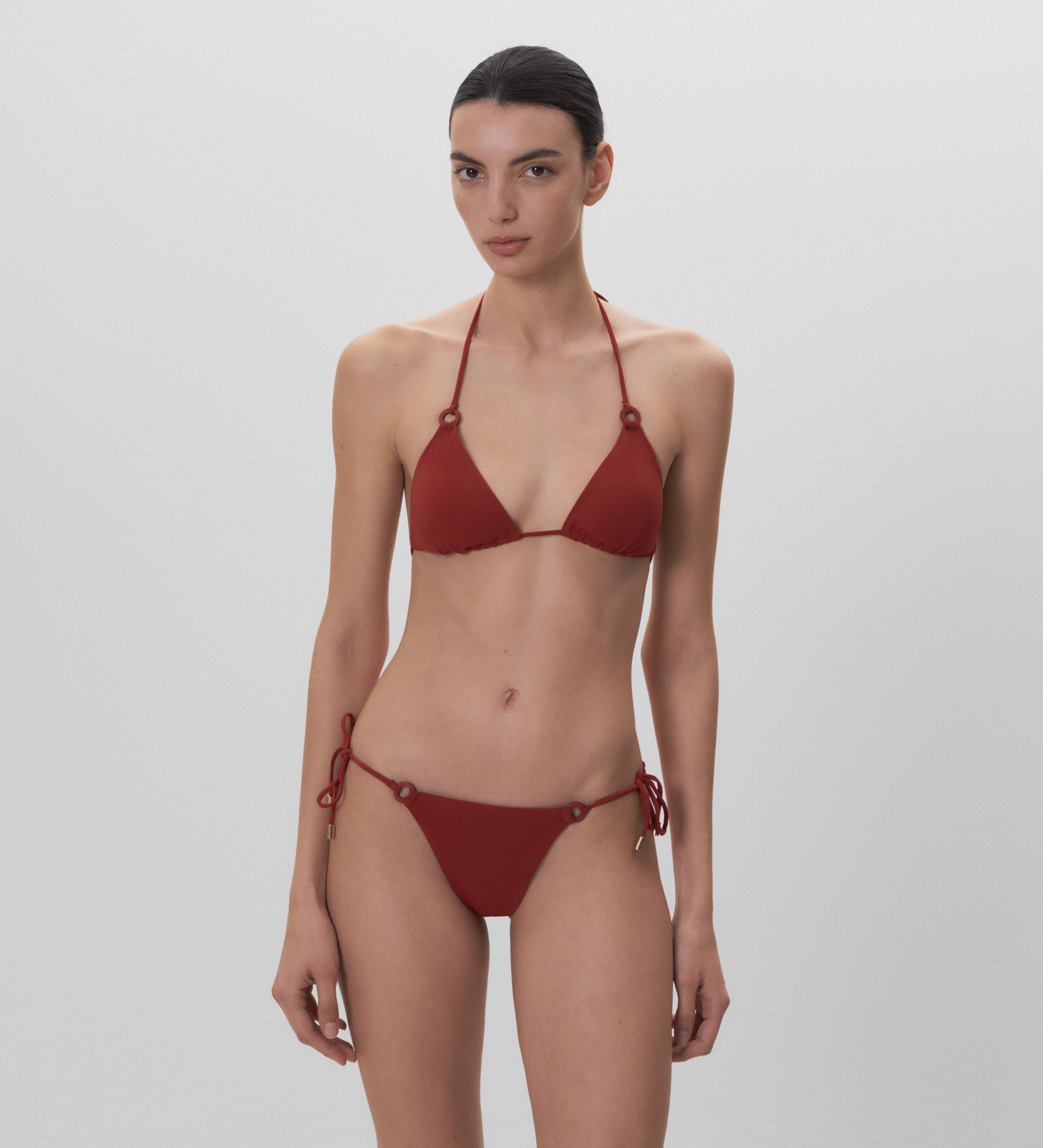 Triangle bikini top