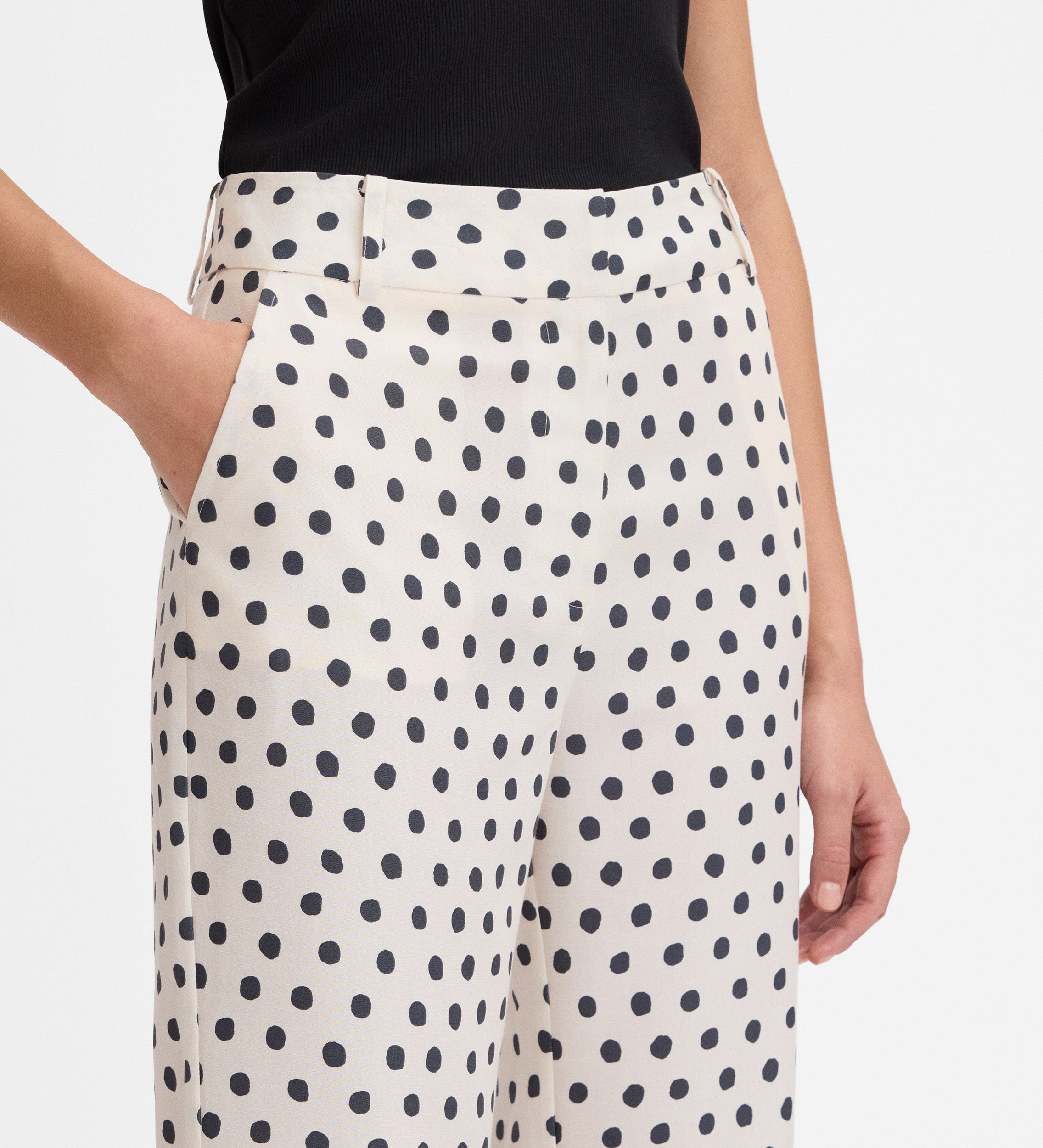 Pantalón largo estampado