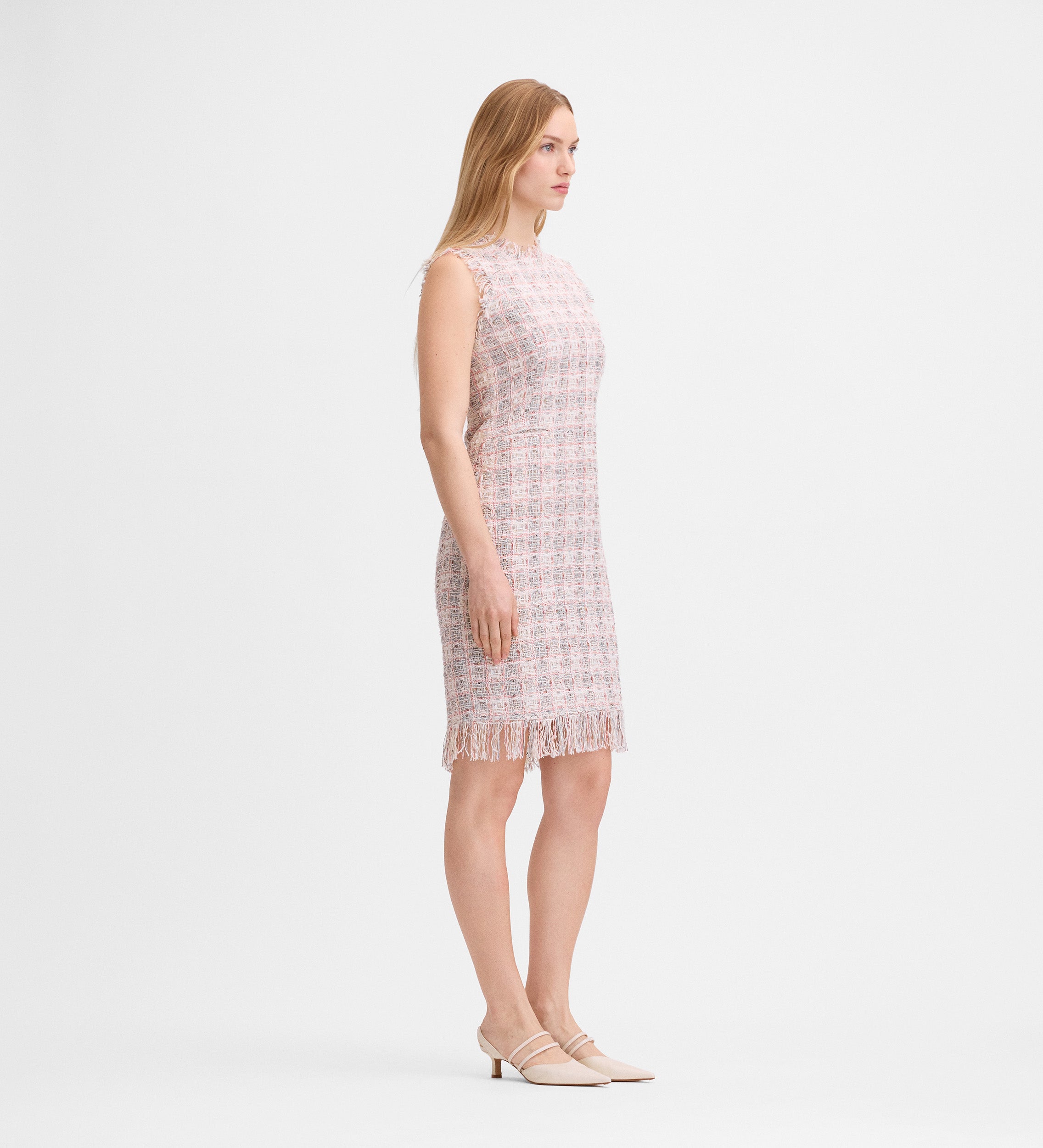 Short tweed dress