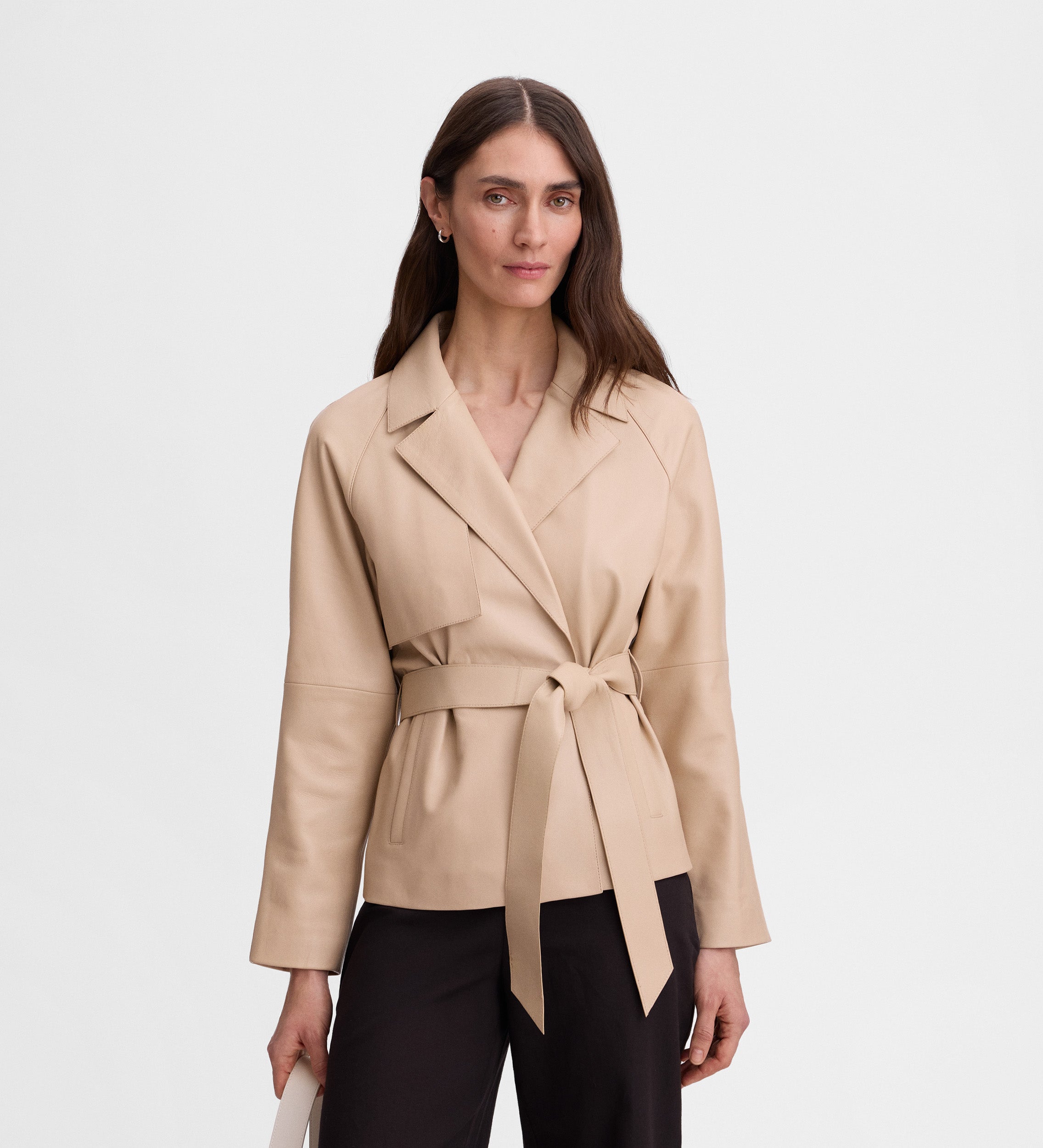 Trench court en nappa