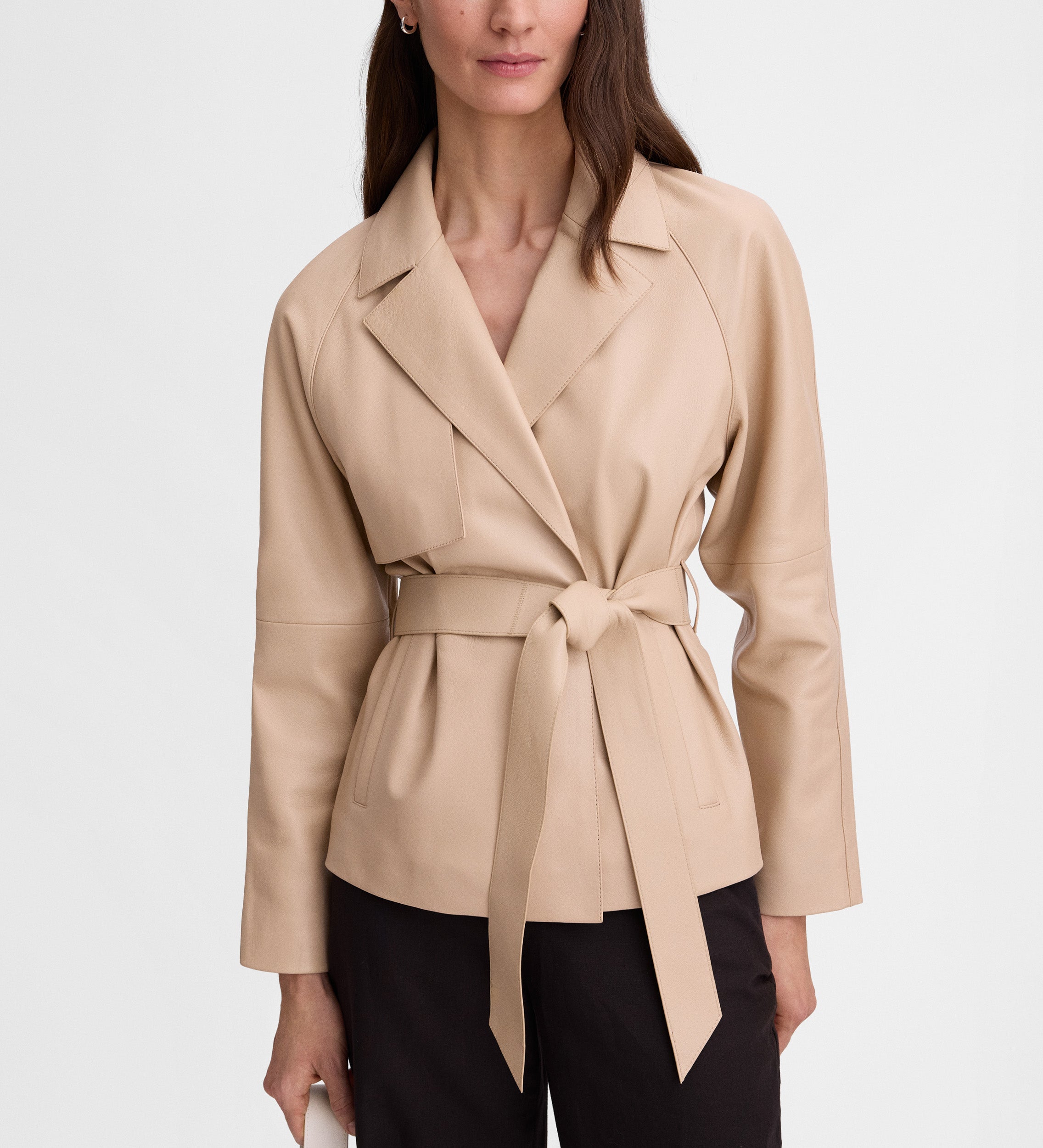 Trench court en nappa