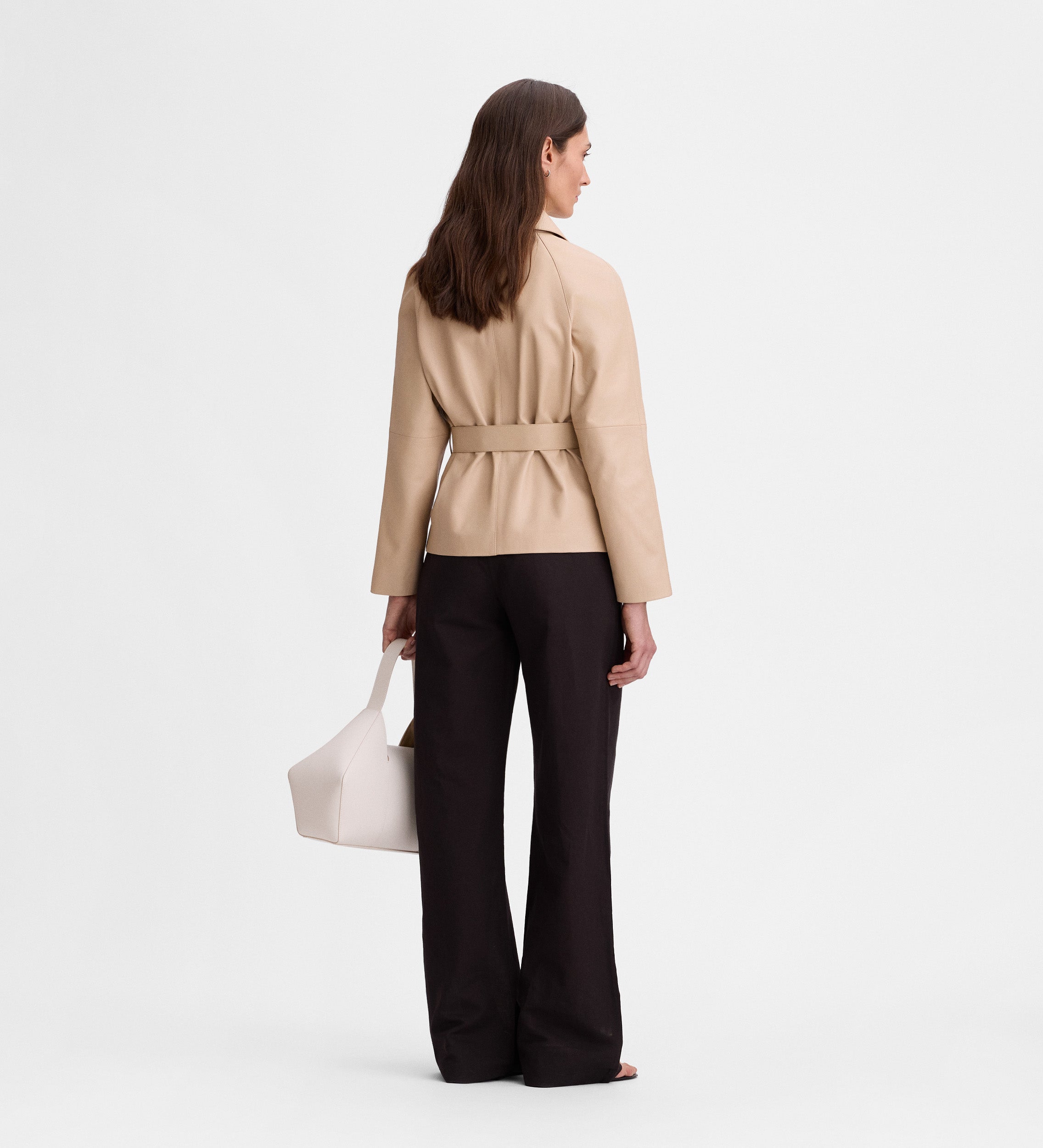 Trench court en nappa