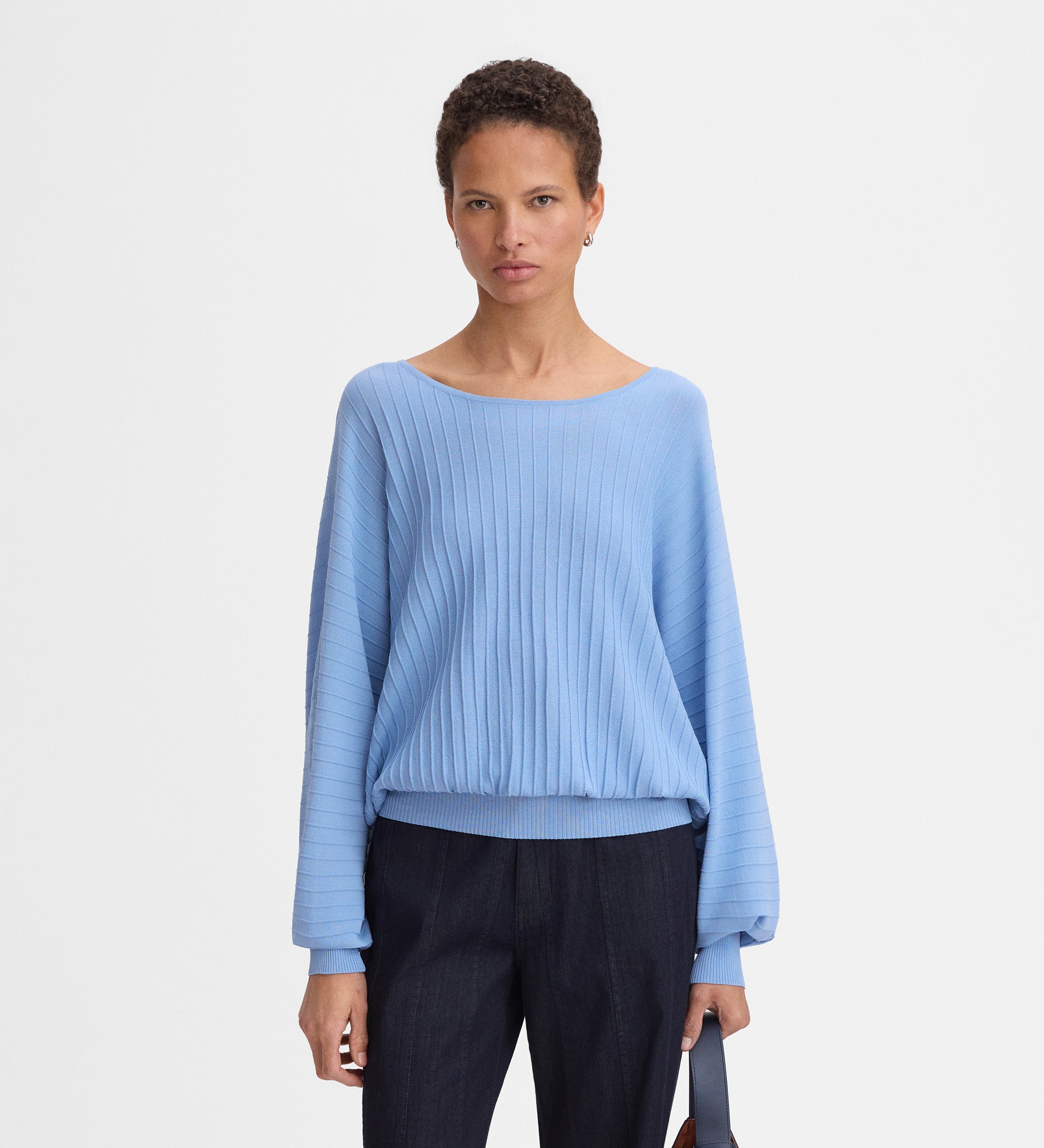 Batwing sleeve sweater