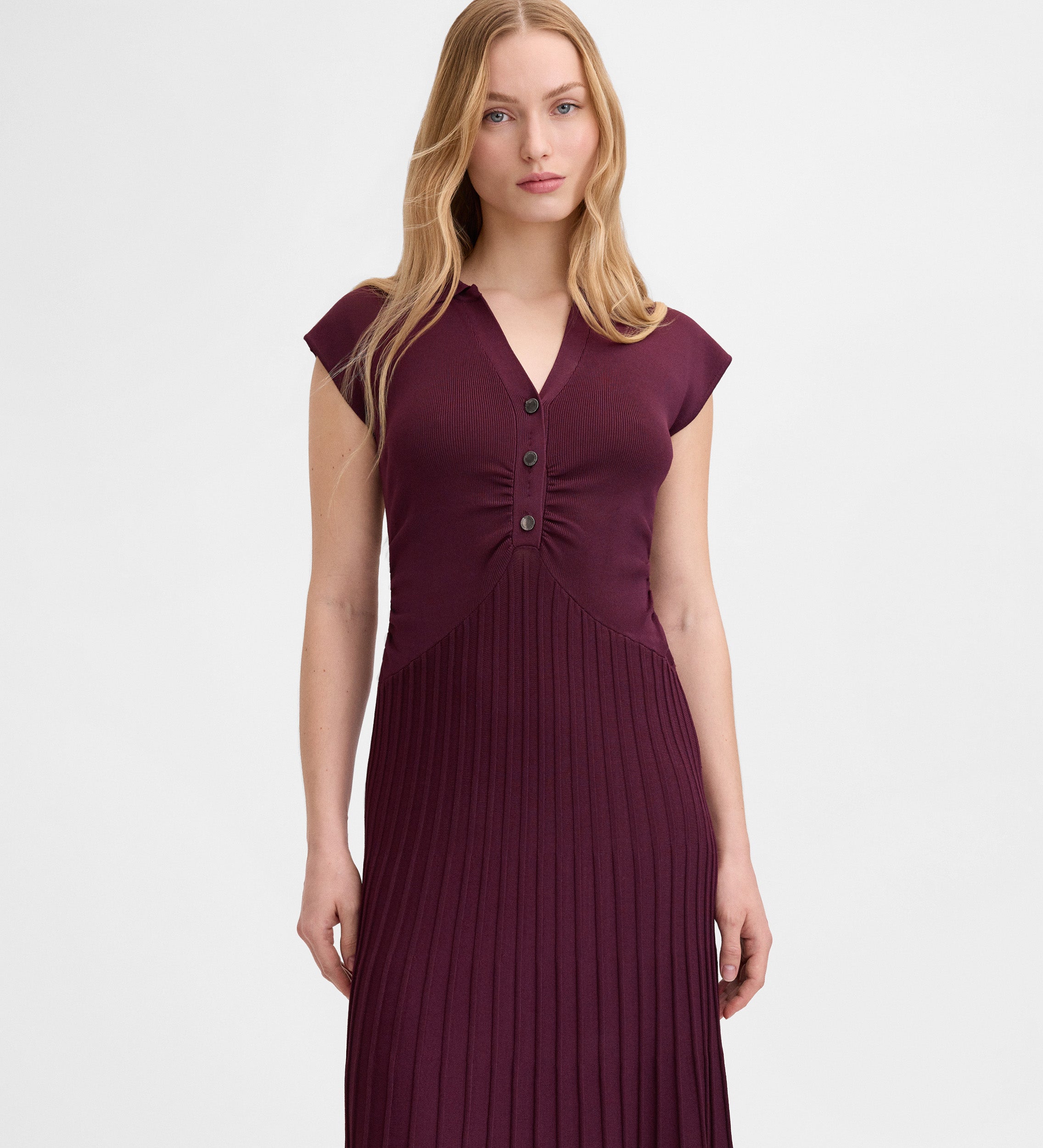 Long knitted dress