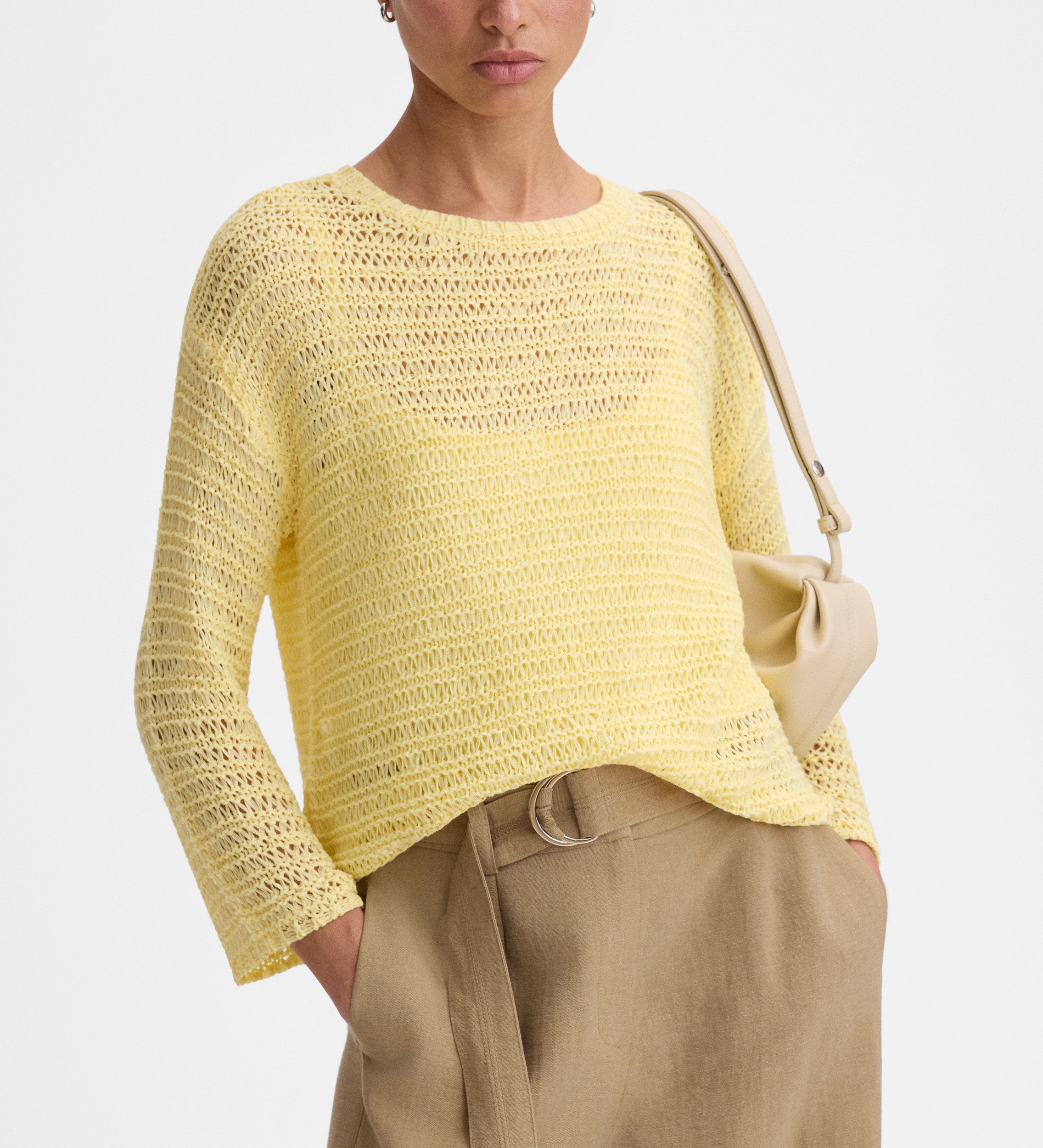 Jersey holgado cintas