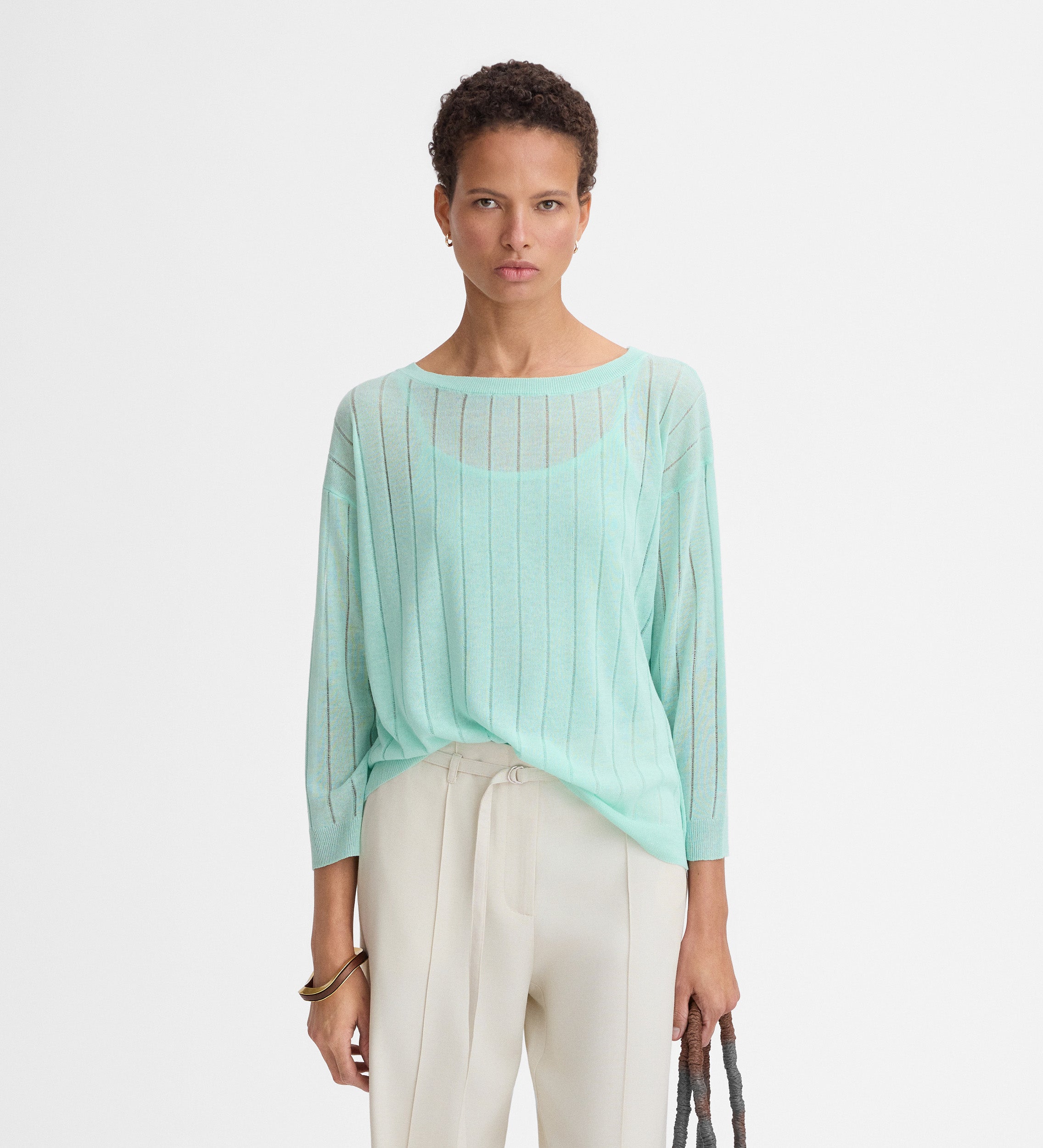 Jersey holgado calados