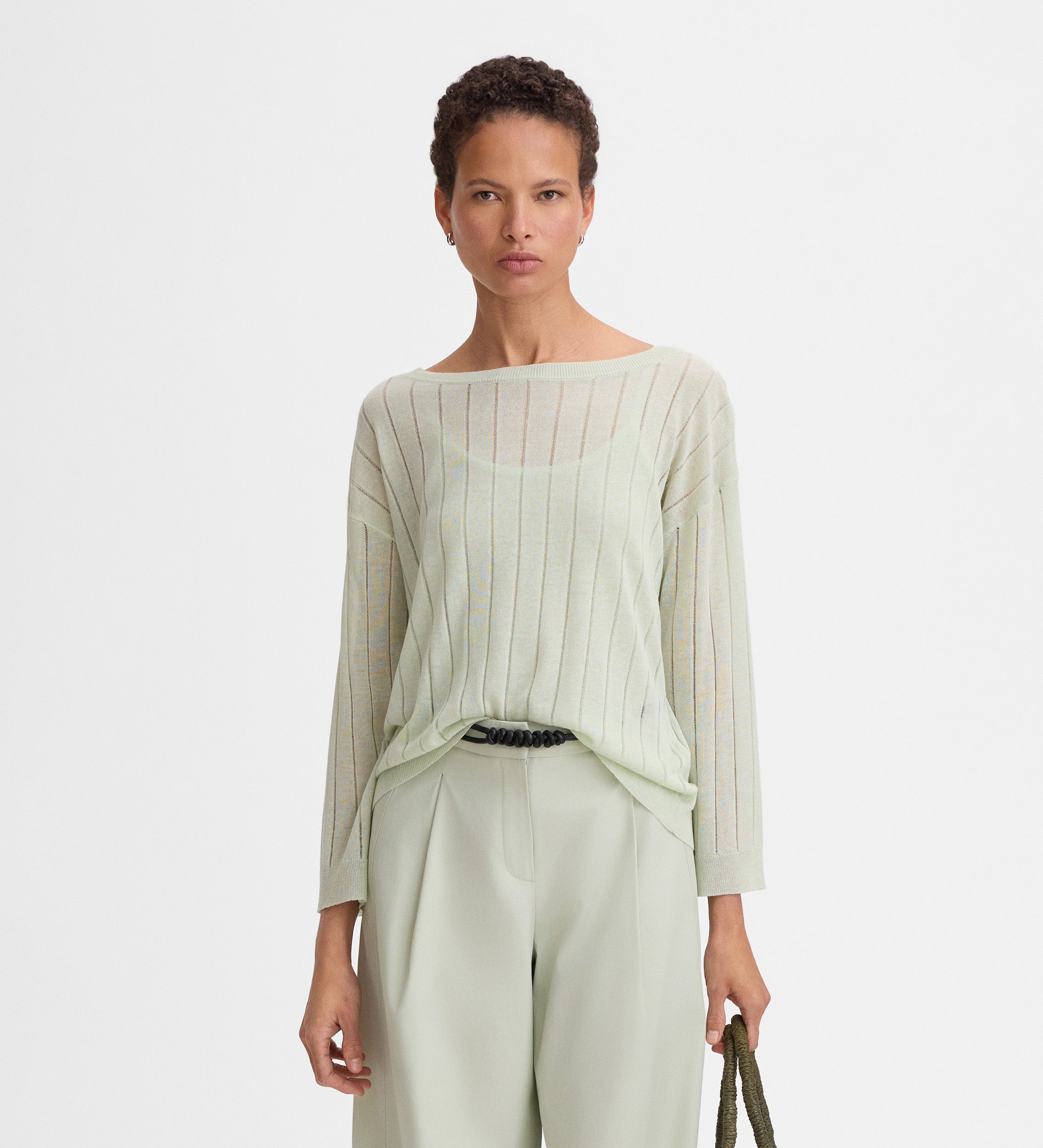 Jersey holgado calados