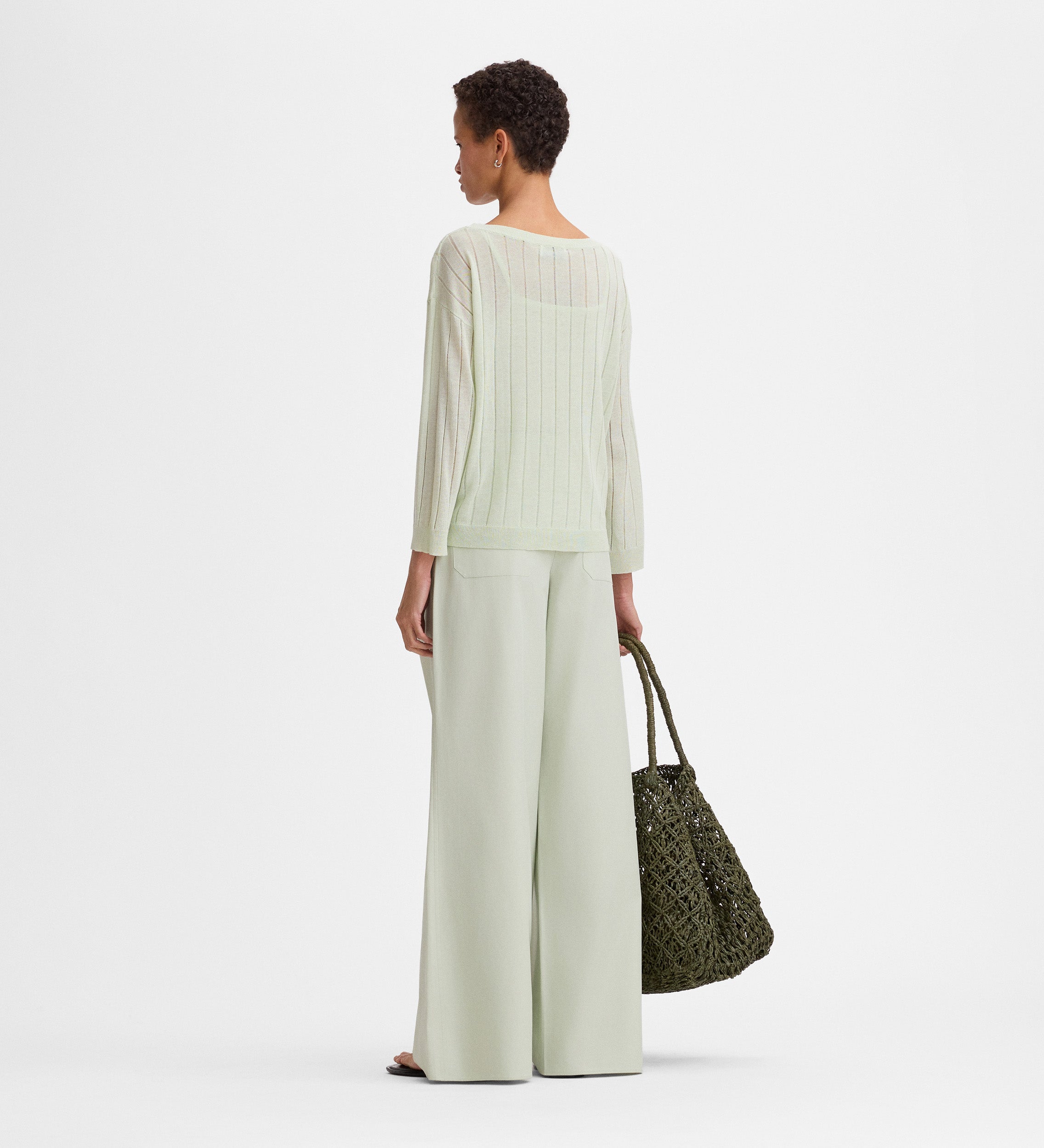 Jersey holgado calados