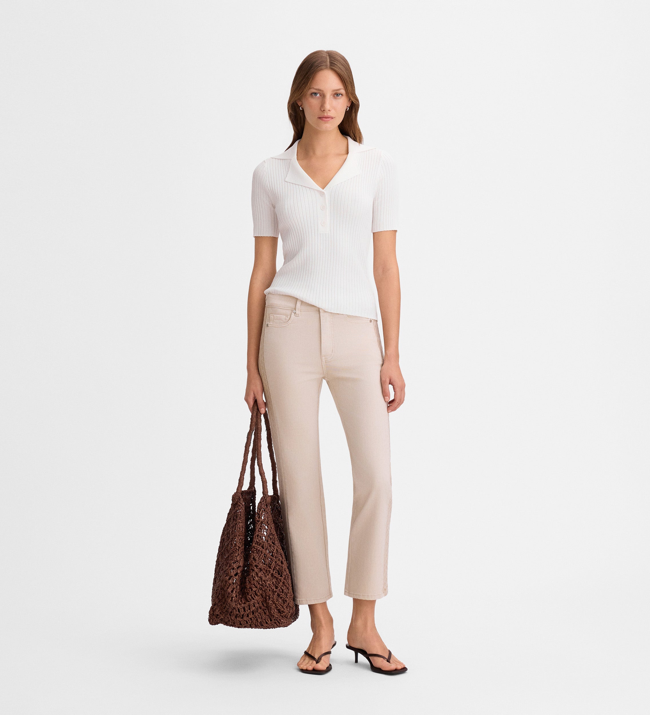 Pantalón vaquero bordado