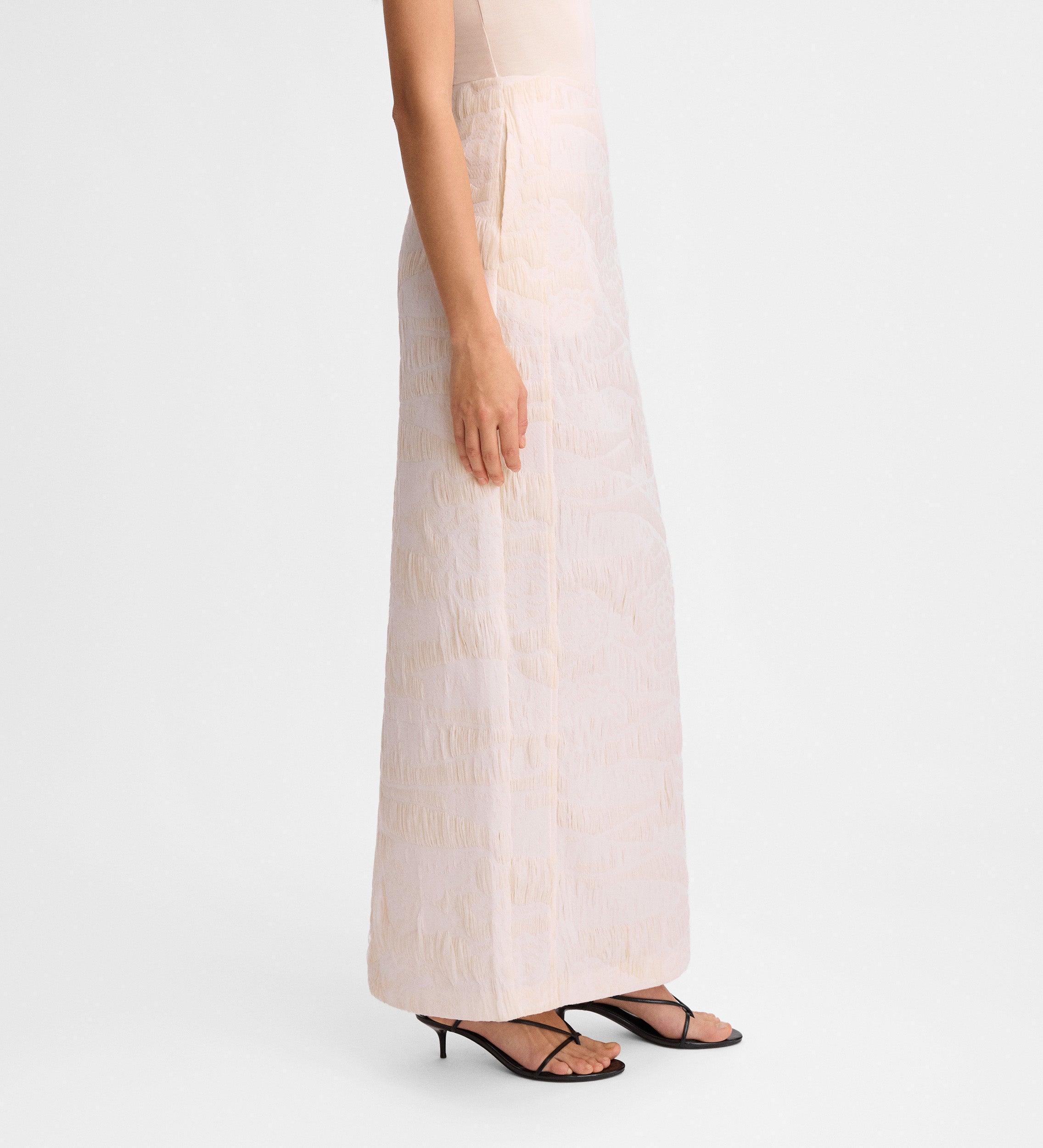 Jupe crayon style jacquard