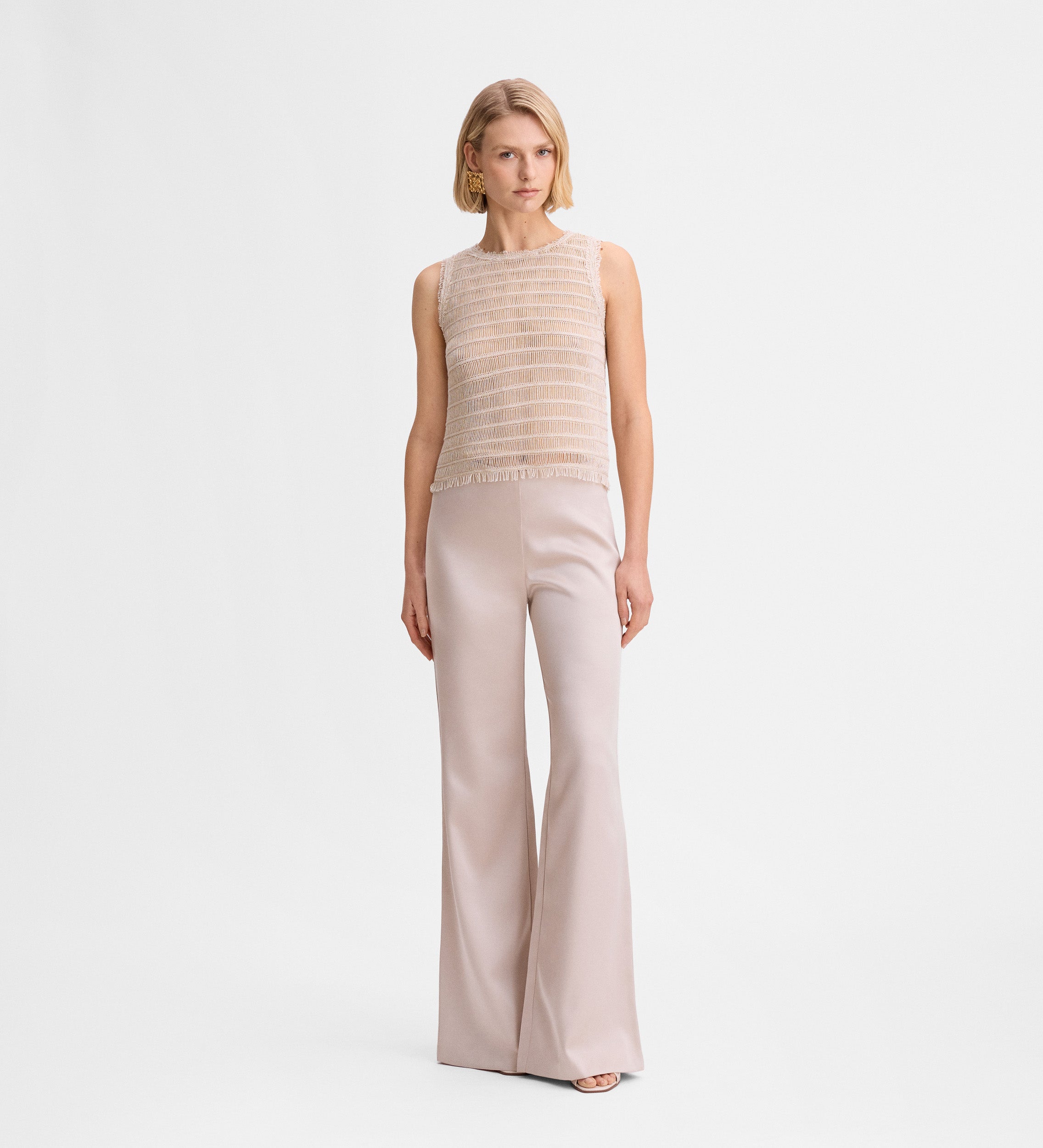 Top tejido fantasía