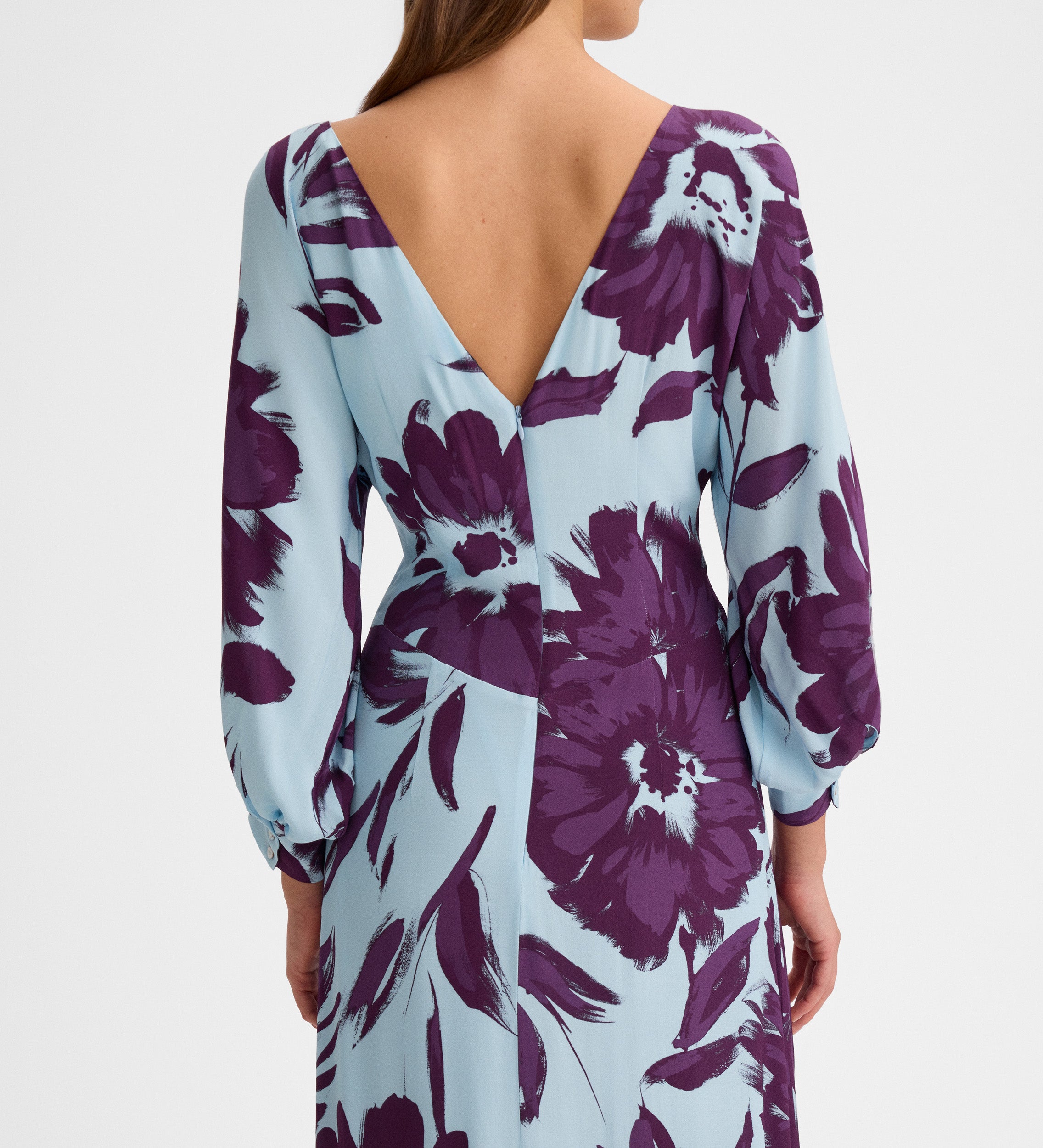 Robe longue imprimée