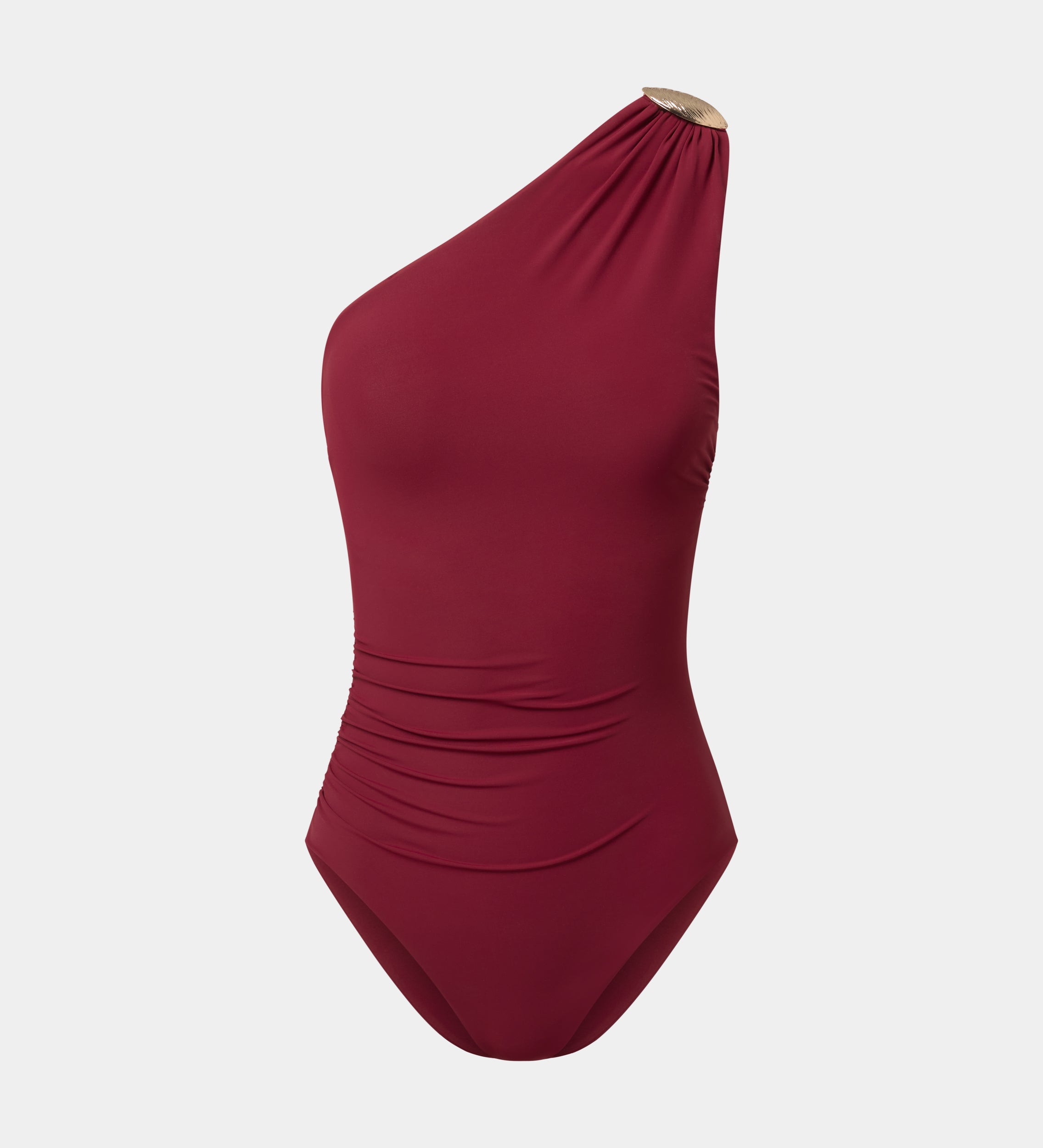 Maillot de bain décolleté asymétrique