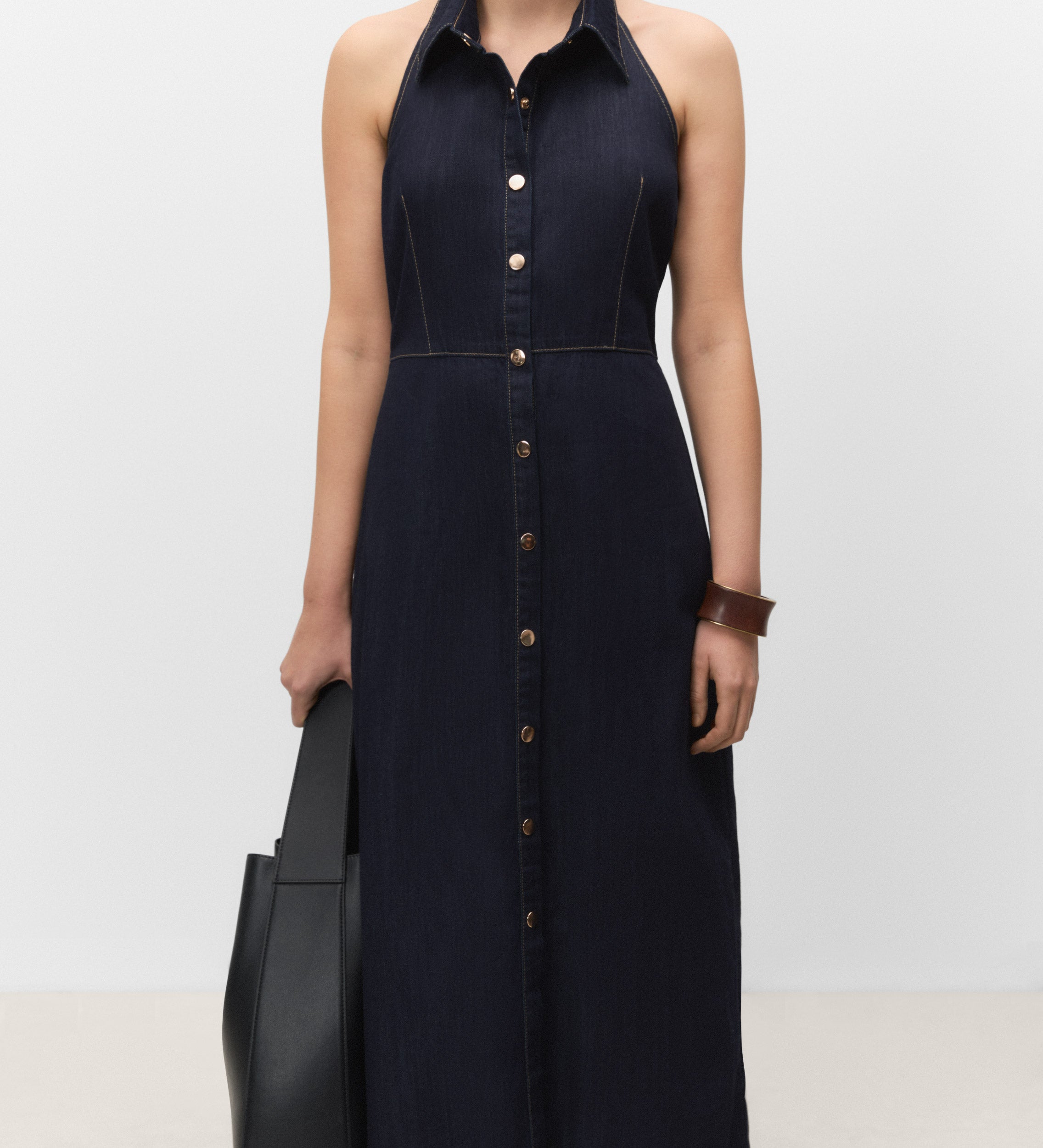 Vestido tejano sisado
