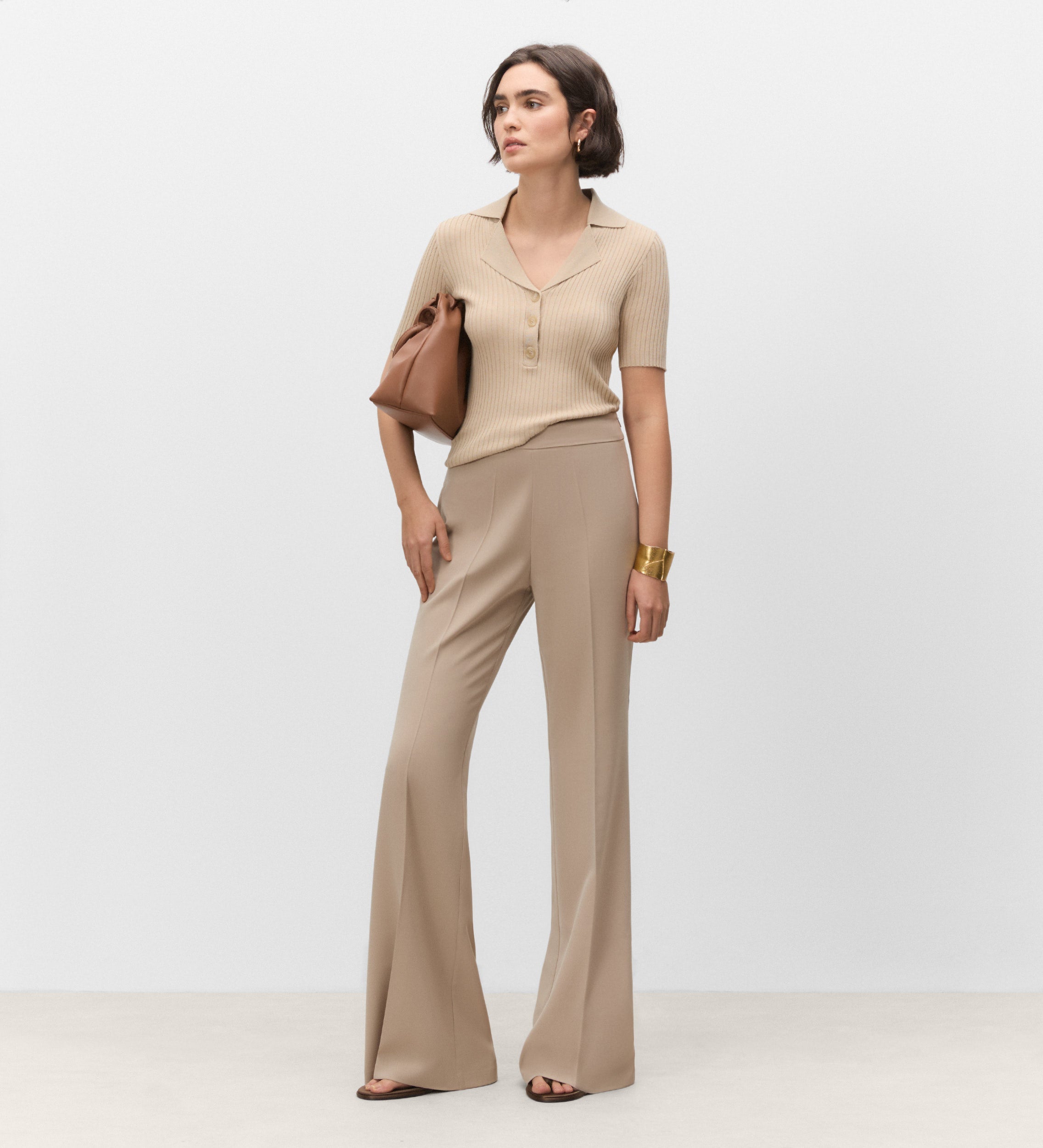 Flared trousers