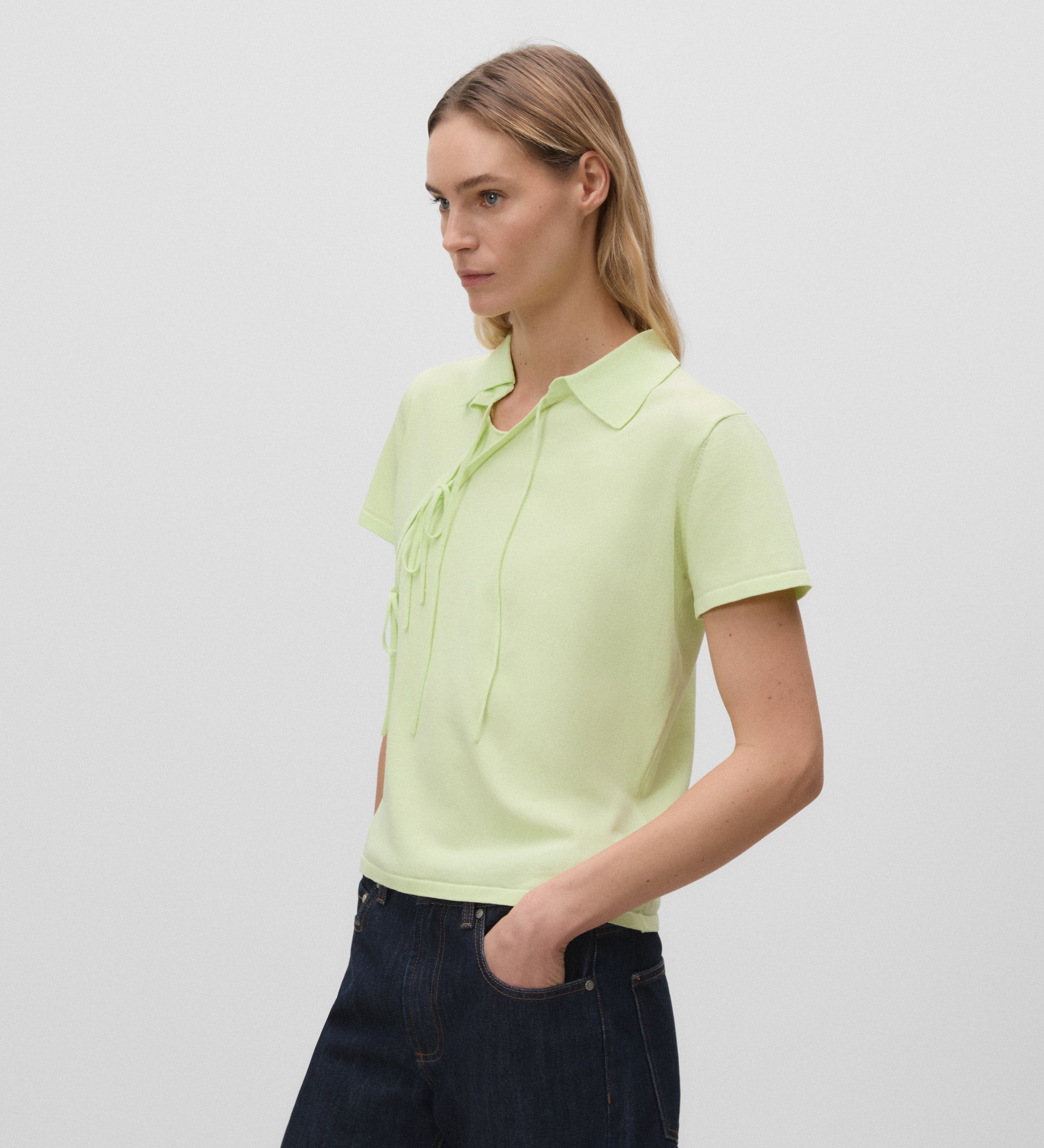 Top noeuds tricotés