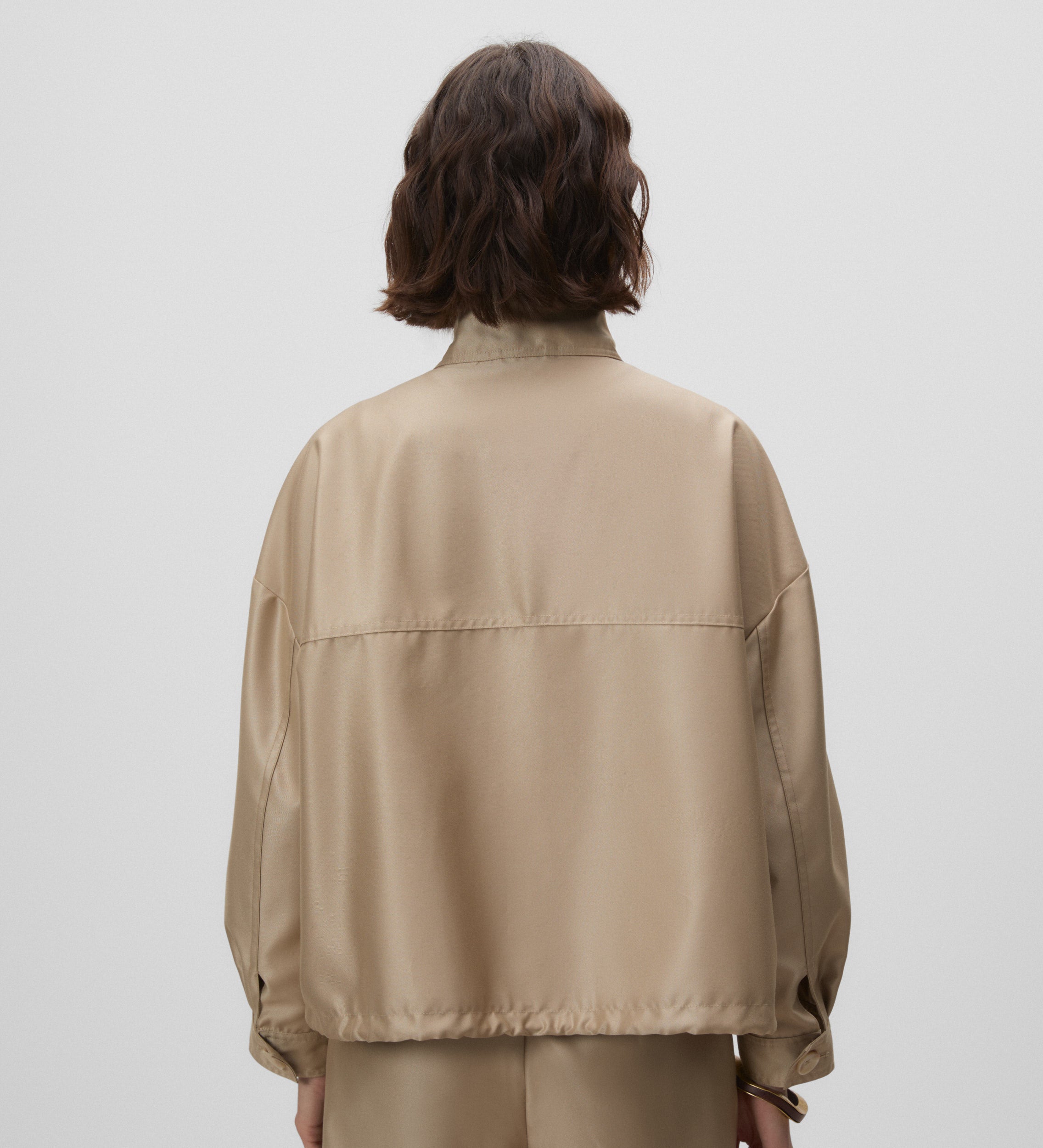 Chaqueta corta oversize