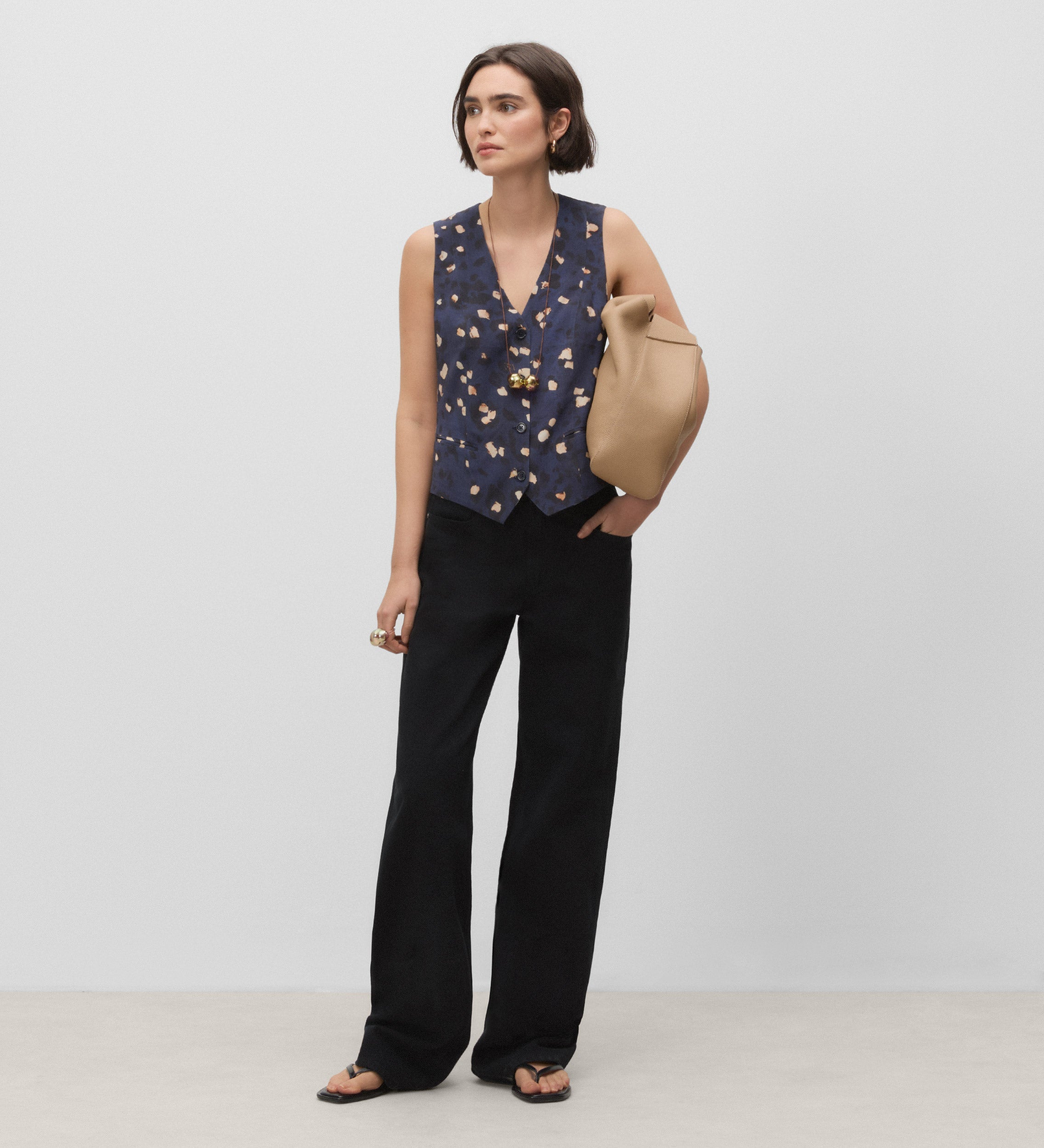 Gilet imprimé