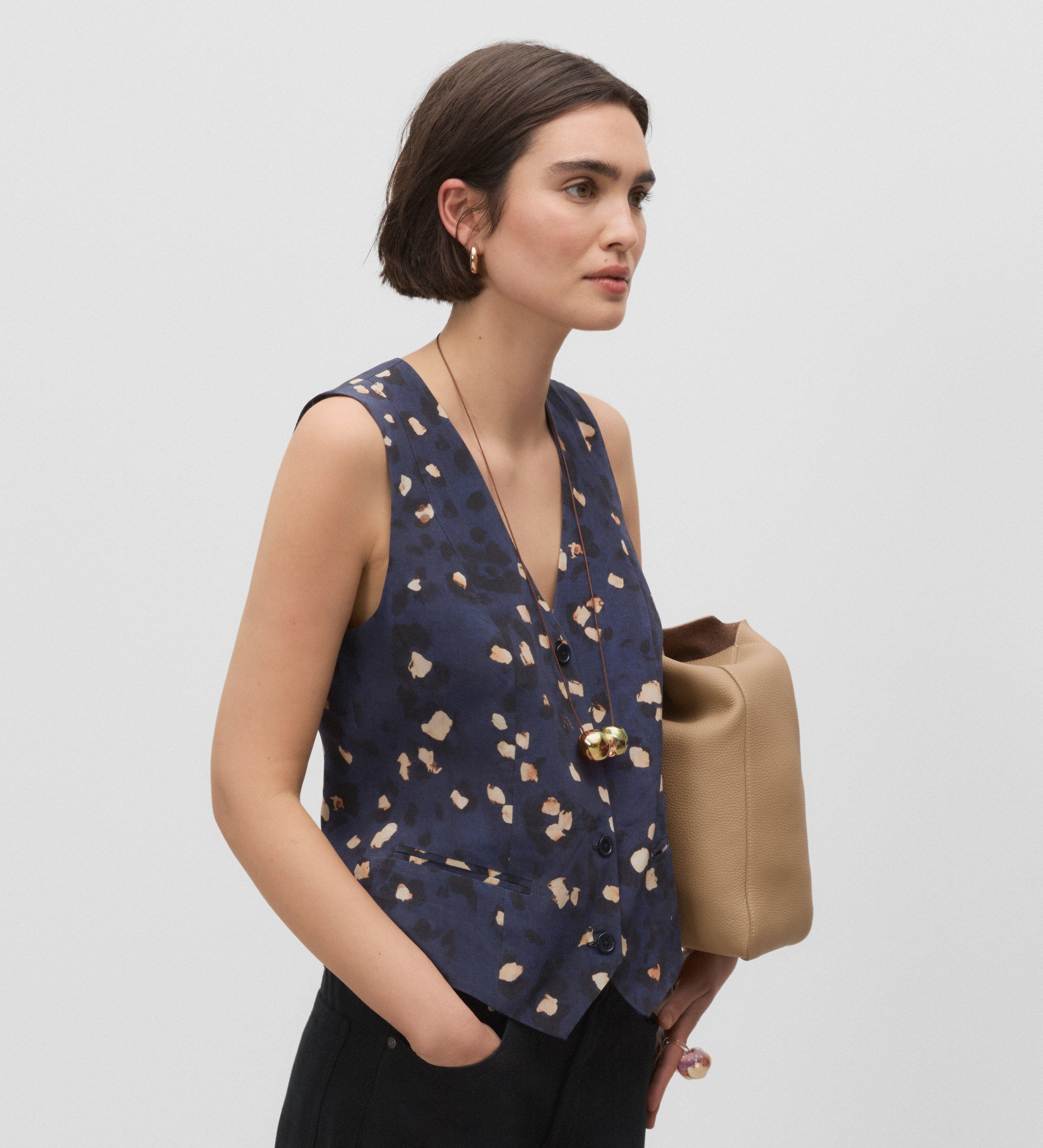 Gilet imprimé