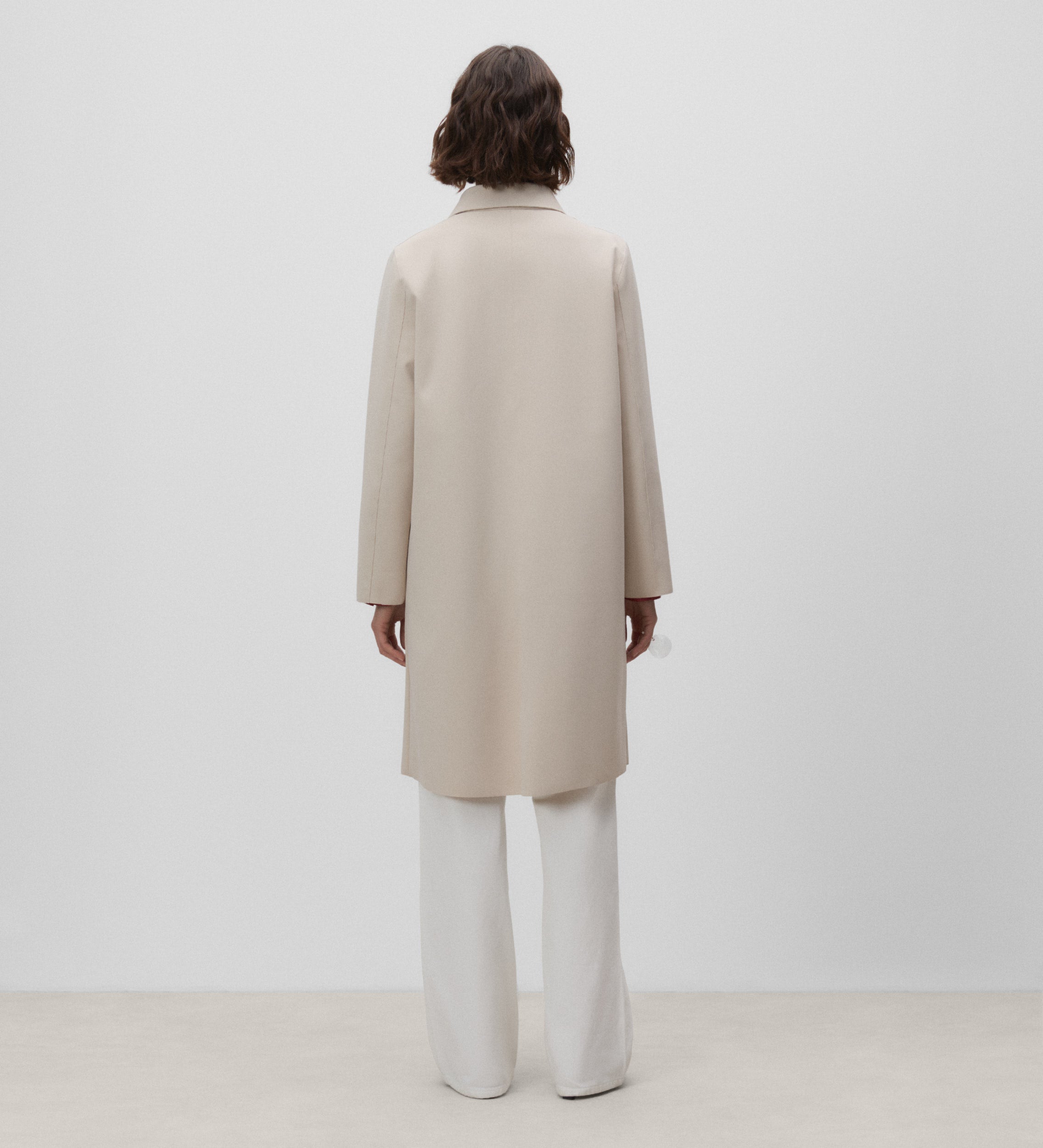 Technical trench coat