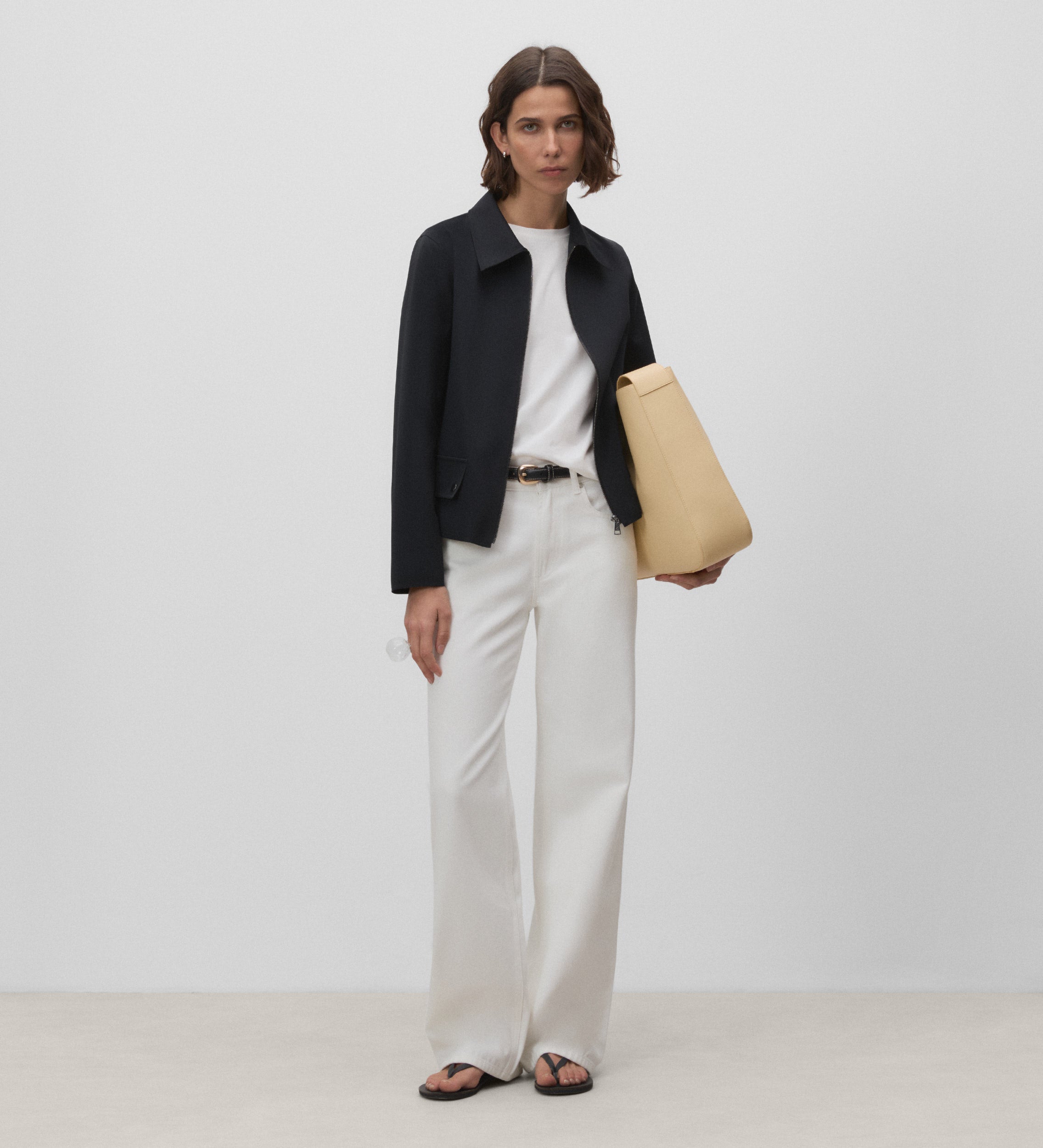 Short technical jacket