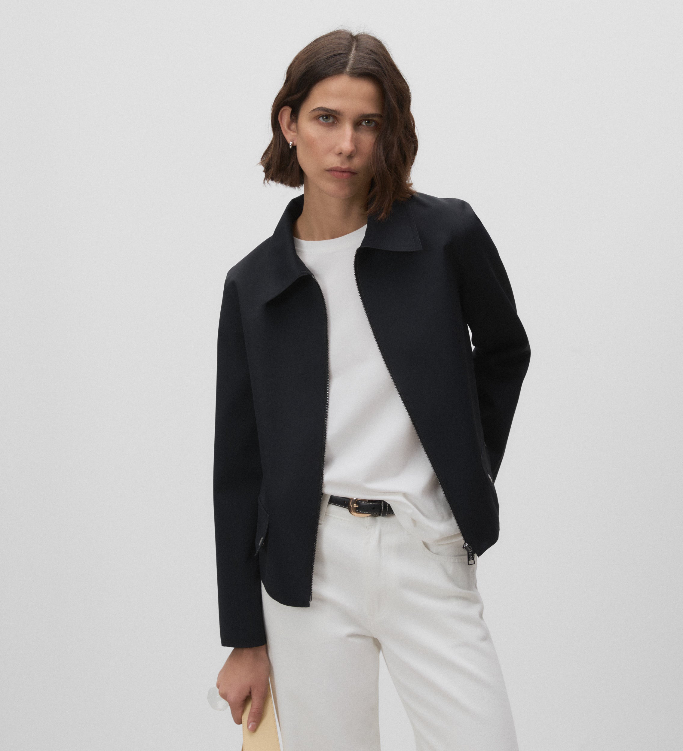 Short technical jacket