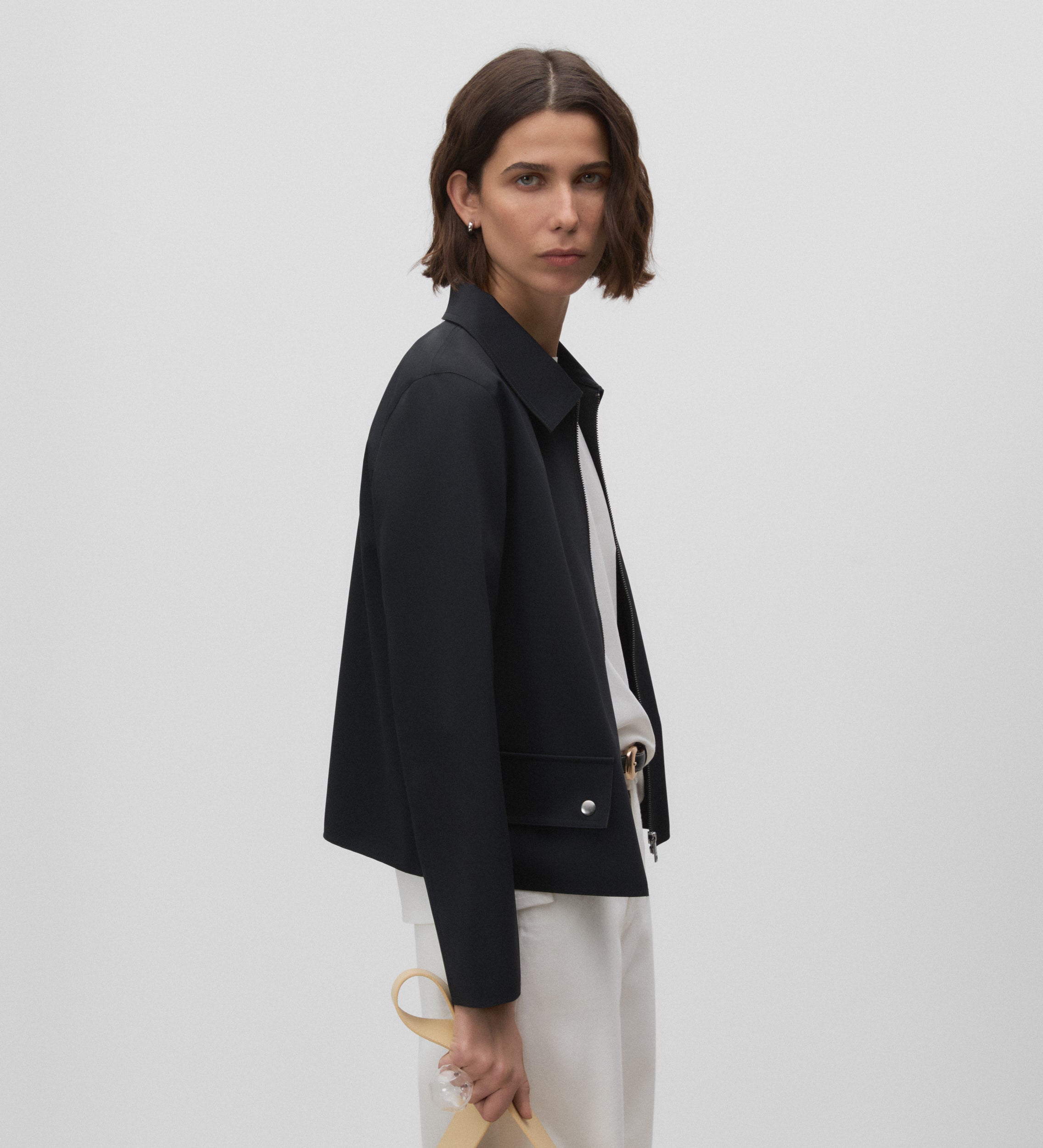 Short technical jacket