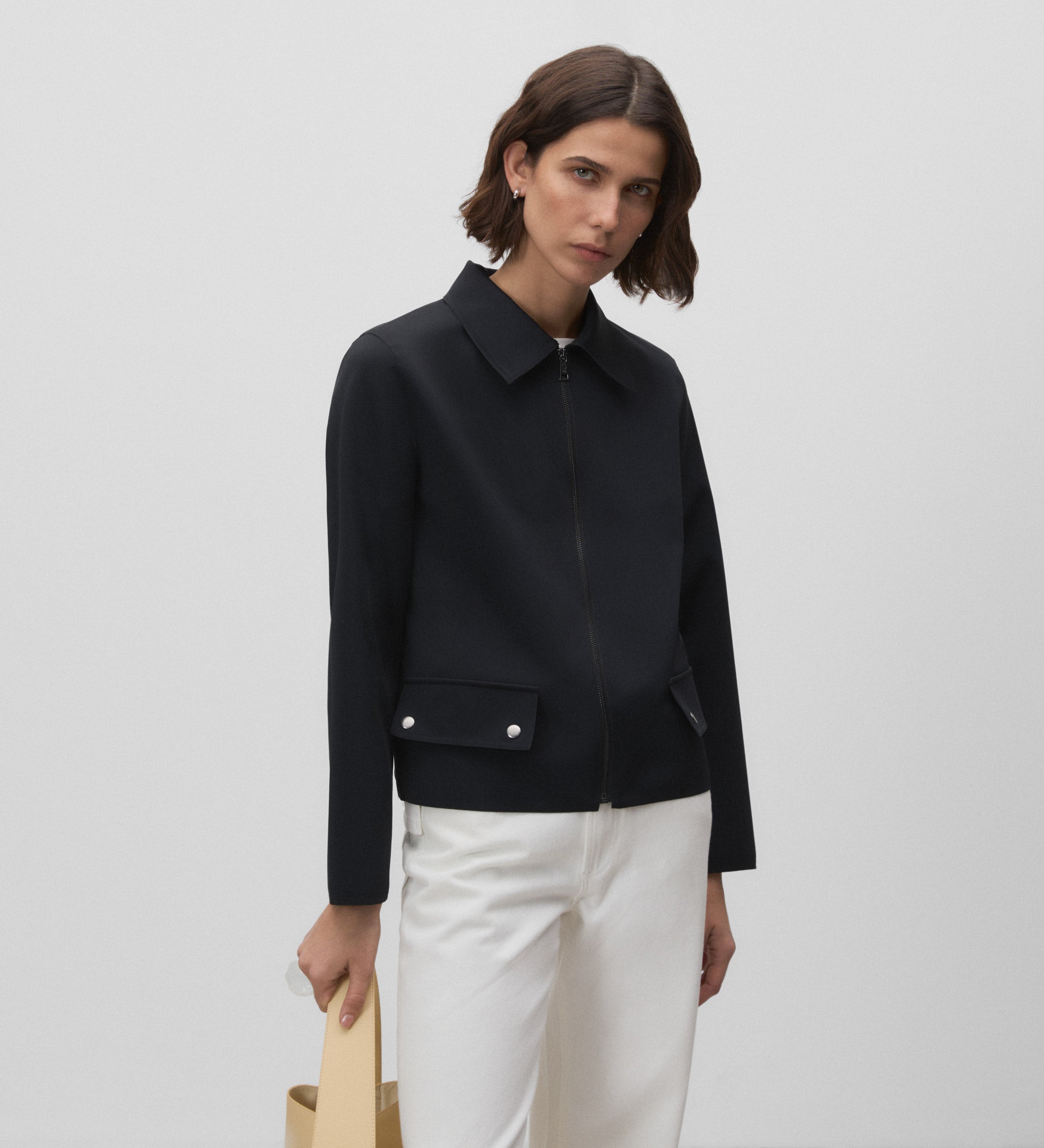 Short technical jacket