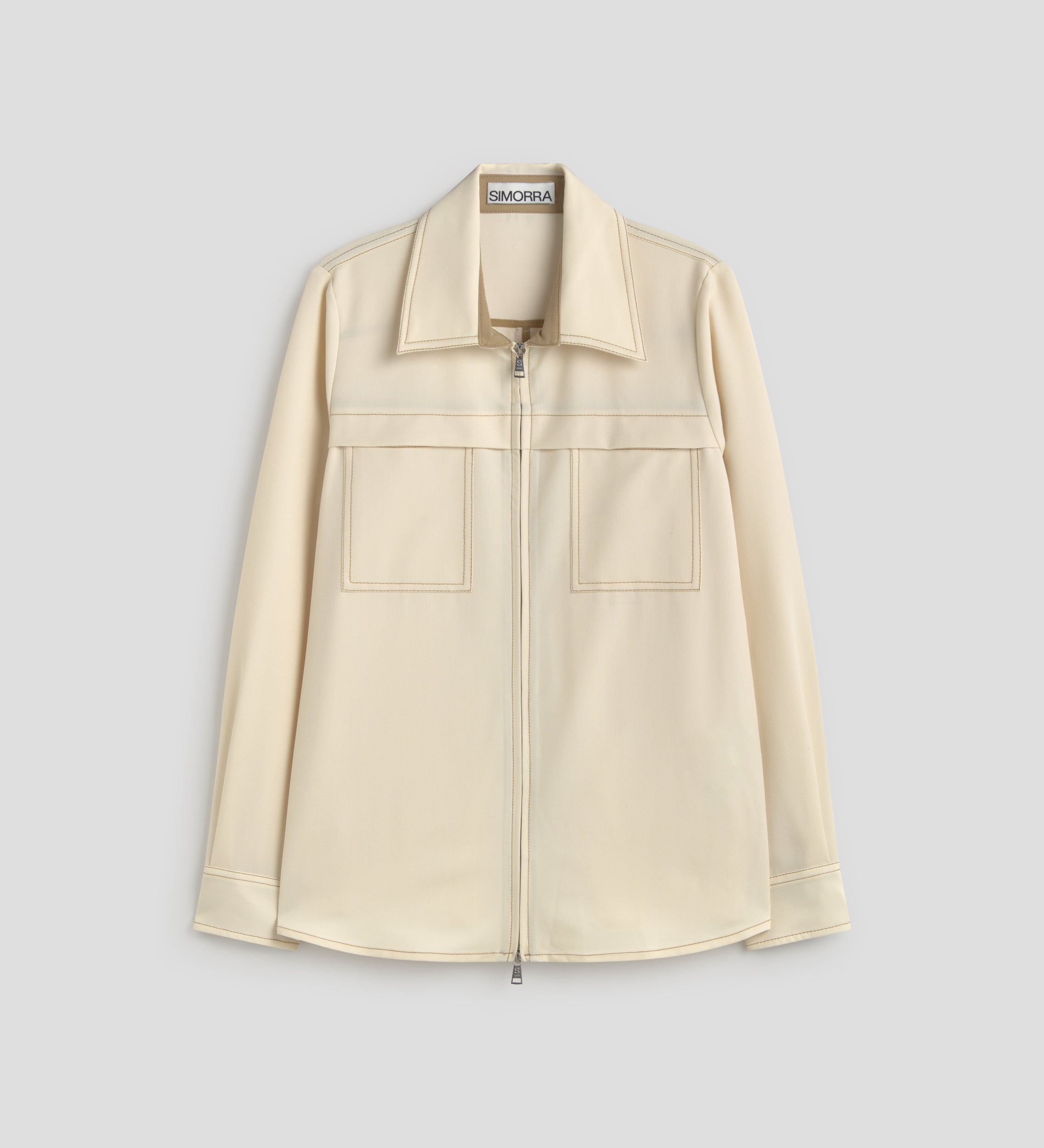 Zipper overshirt