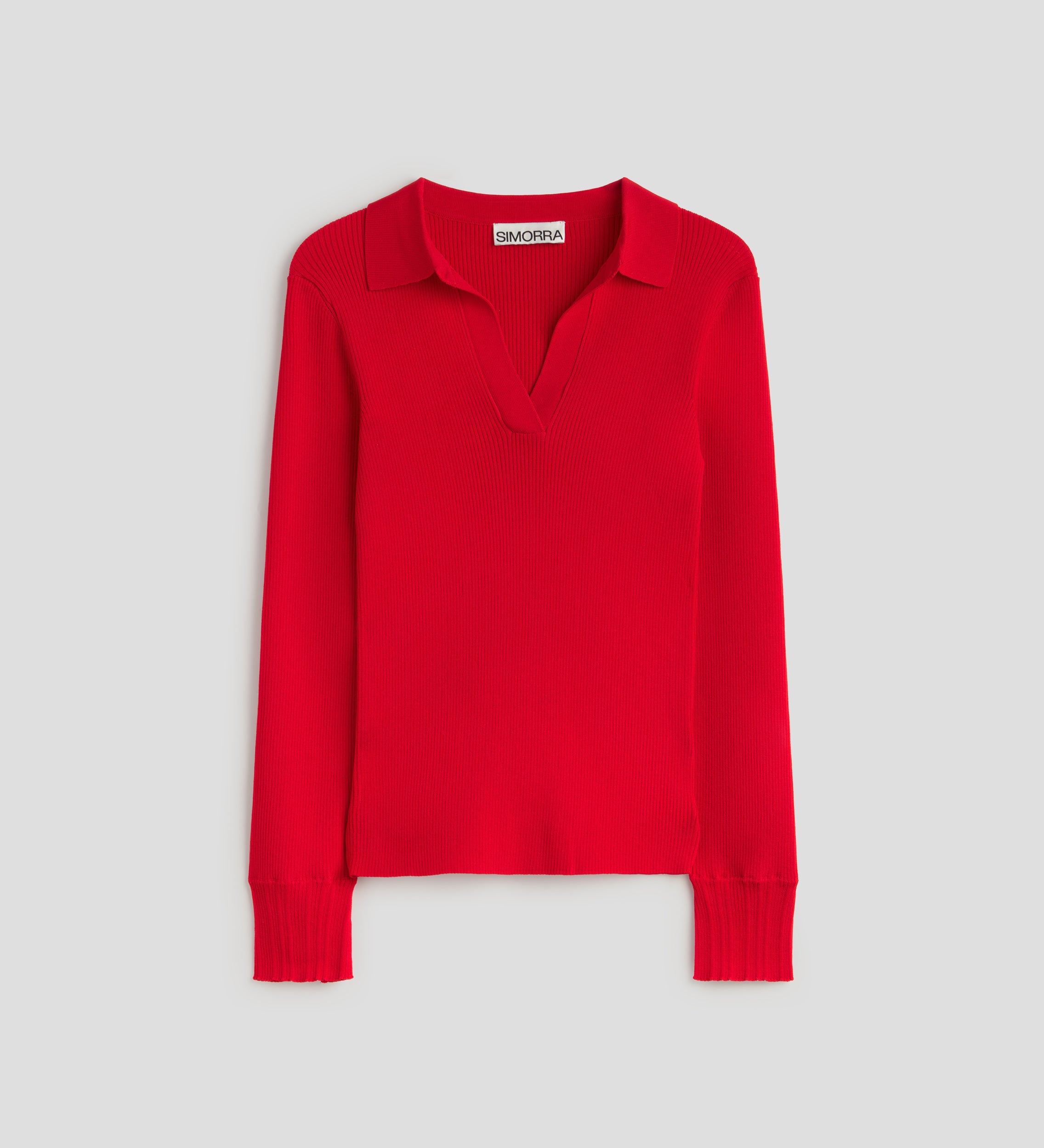 Jersey cuello tipo polo