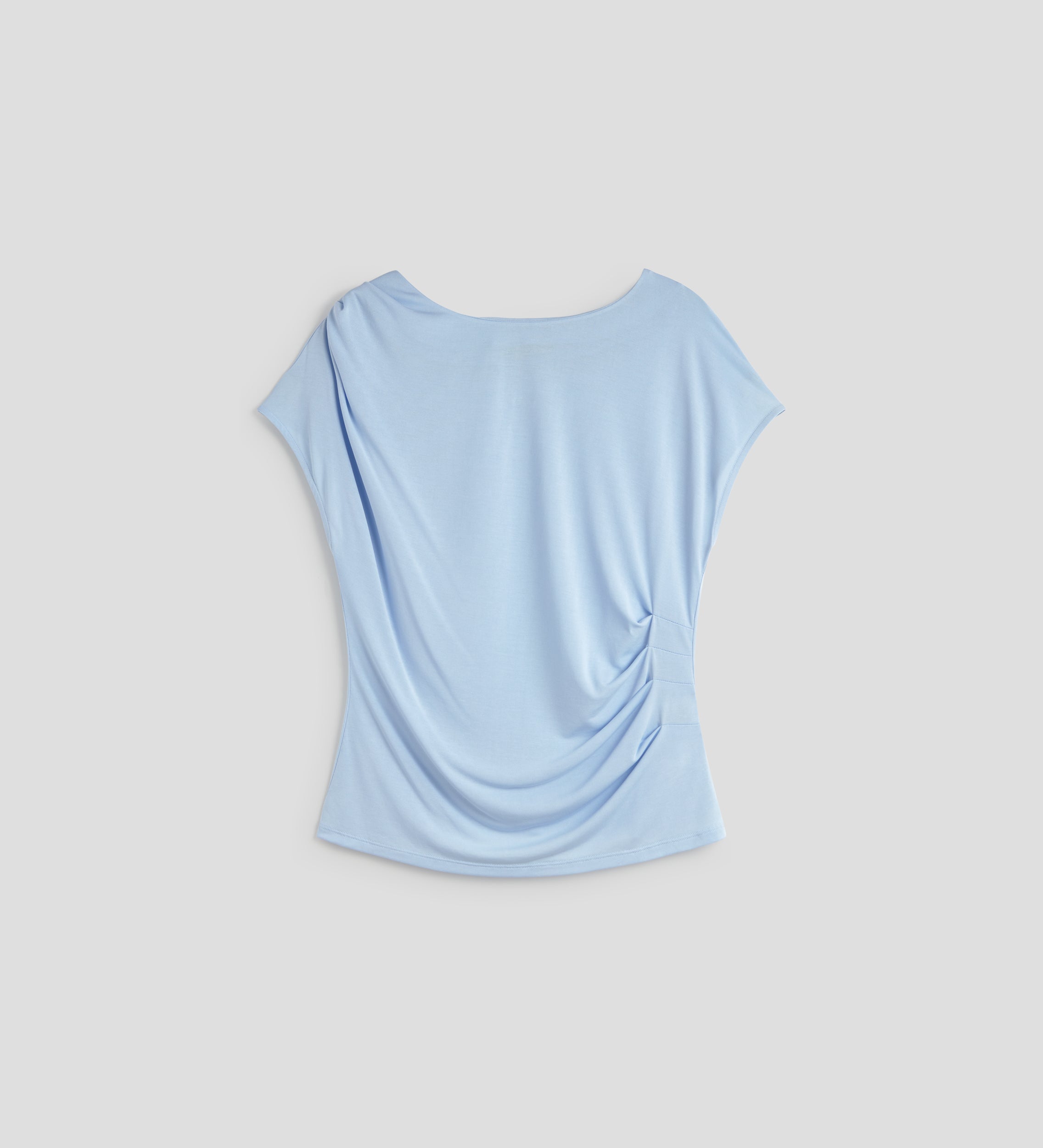 T-shirt à manches froncées